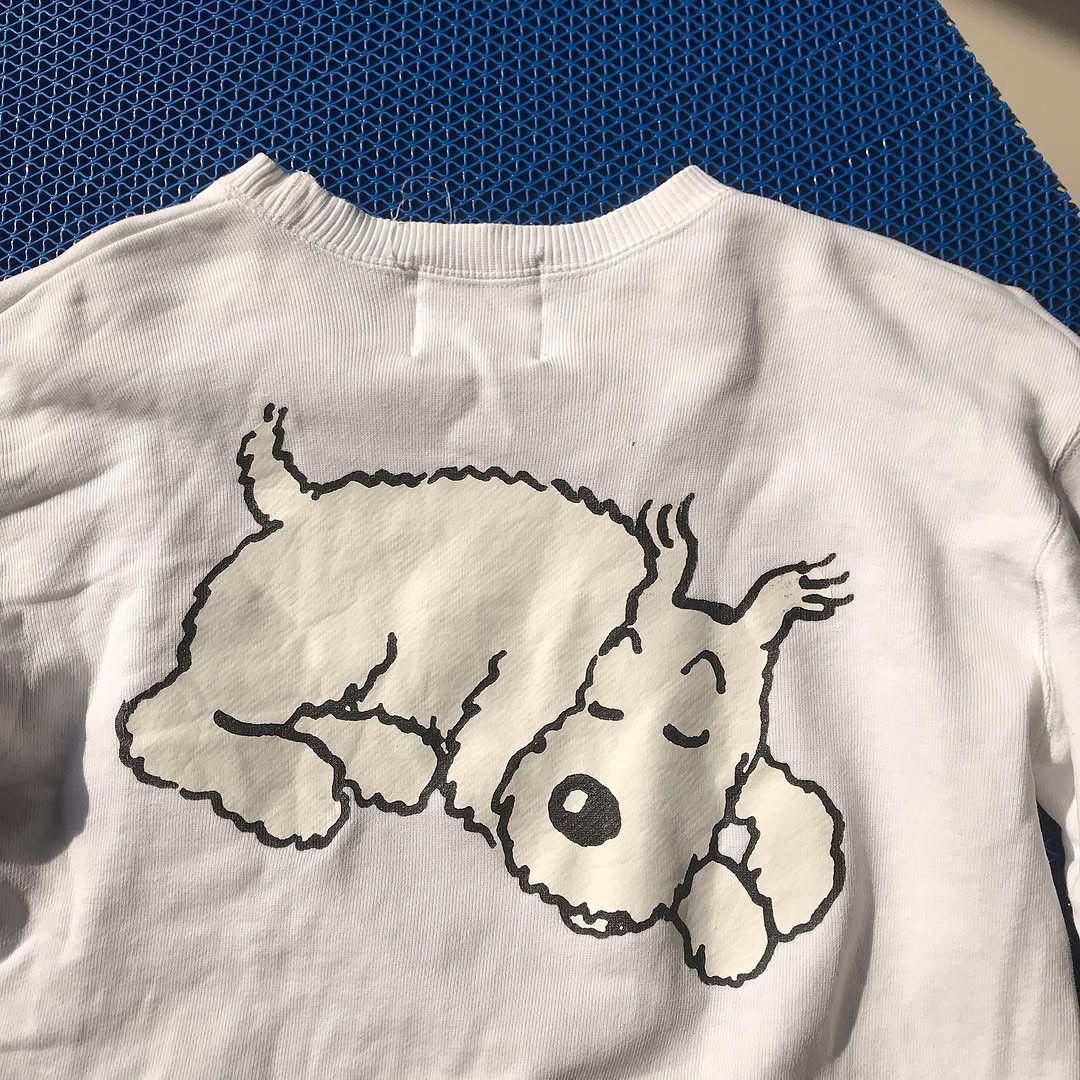 Cartoon Network × Vintage Vintage Tintin Herge Moulinsart 1996 White Sweater Crewnec Size S / US 4 / IT 40 - 10 Thumbnail