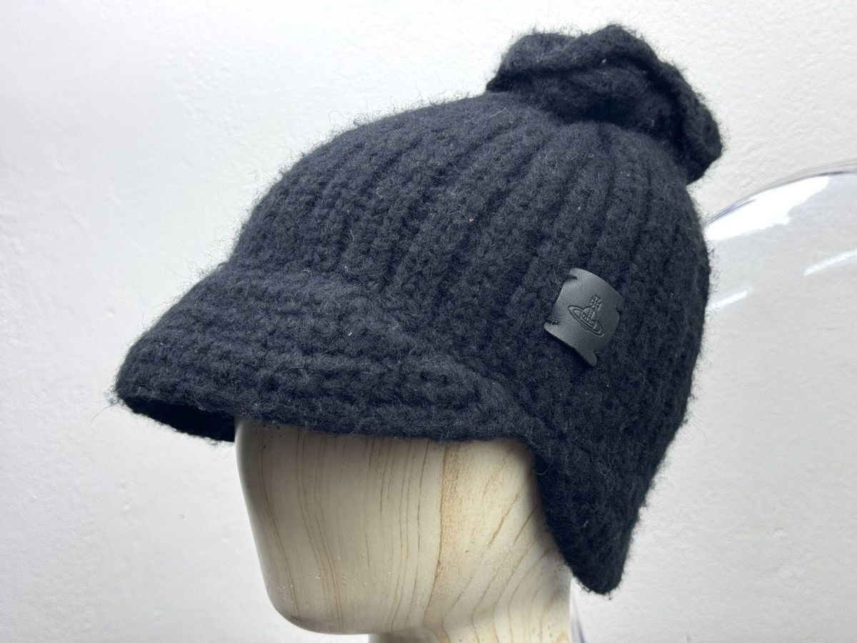 image of Vivienne Westwood Beanie in Black, Men's