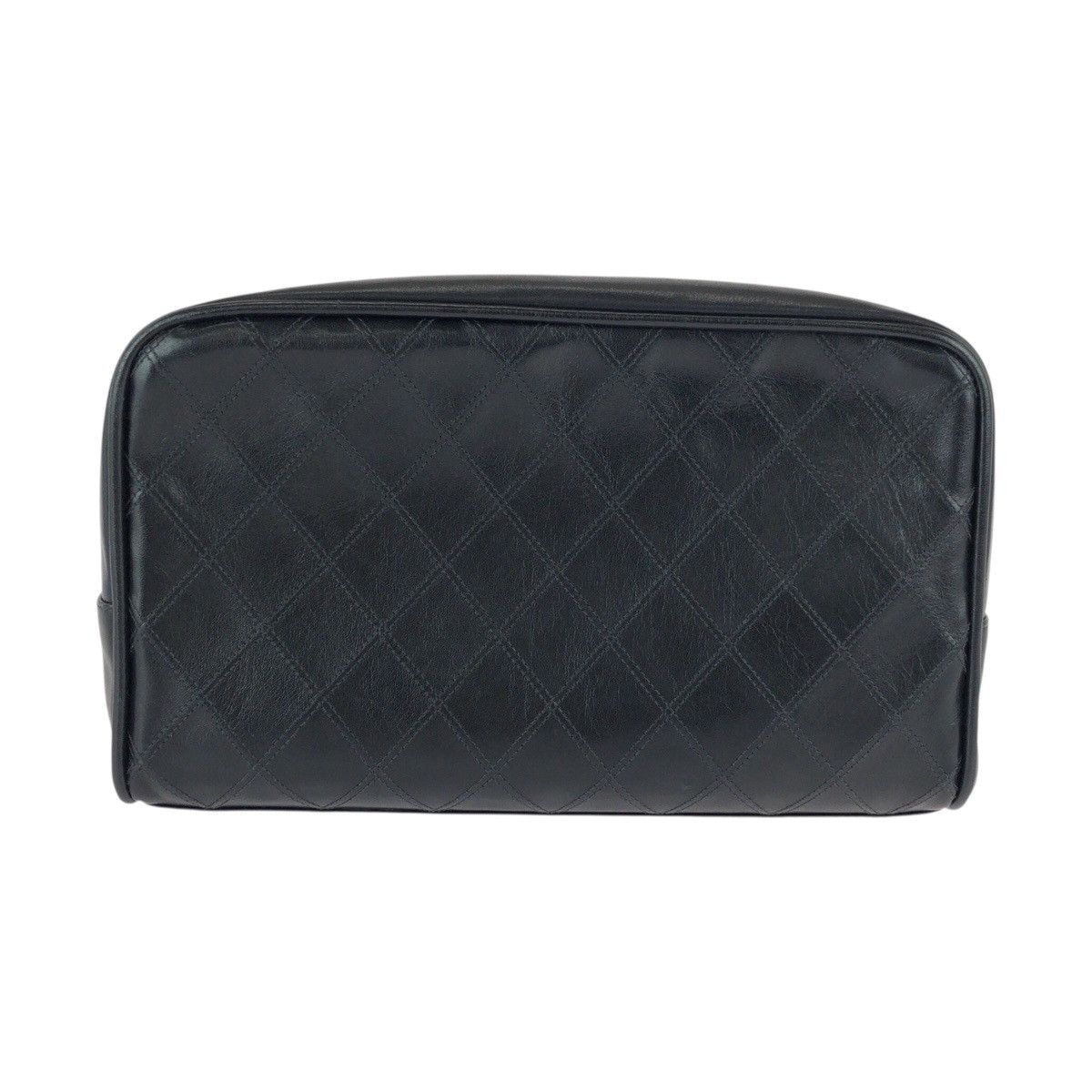 Chanel Chanel Chanel Bicolore Leather Pouch Leather Vanity Bag DUTY FREE for USA Size ONE SIZE - 1 Thumbnail