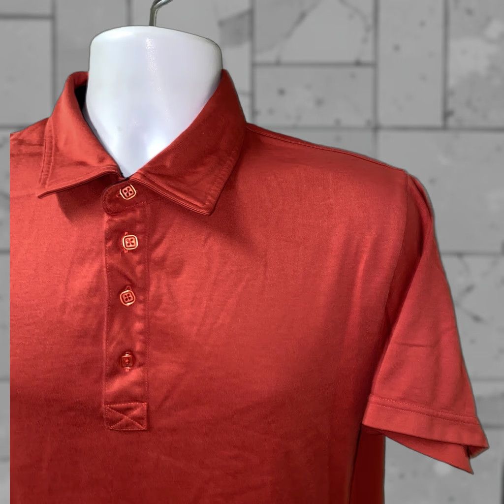 TravisMathew Travis Mathew Mens Golf Polo Shirt Red Short Sleeve Collared Button Size M Size US M / EU 48-50 / 2 - 1 Thumbnail