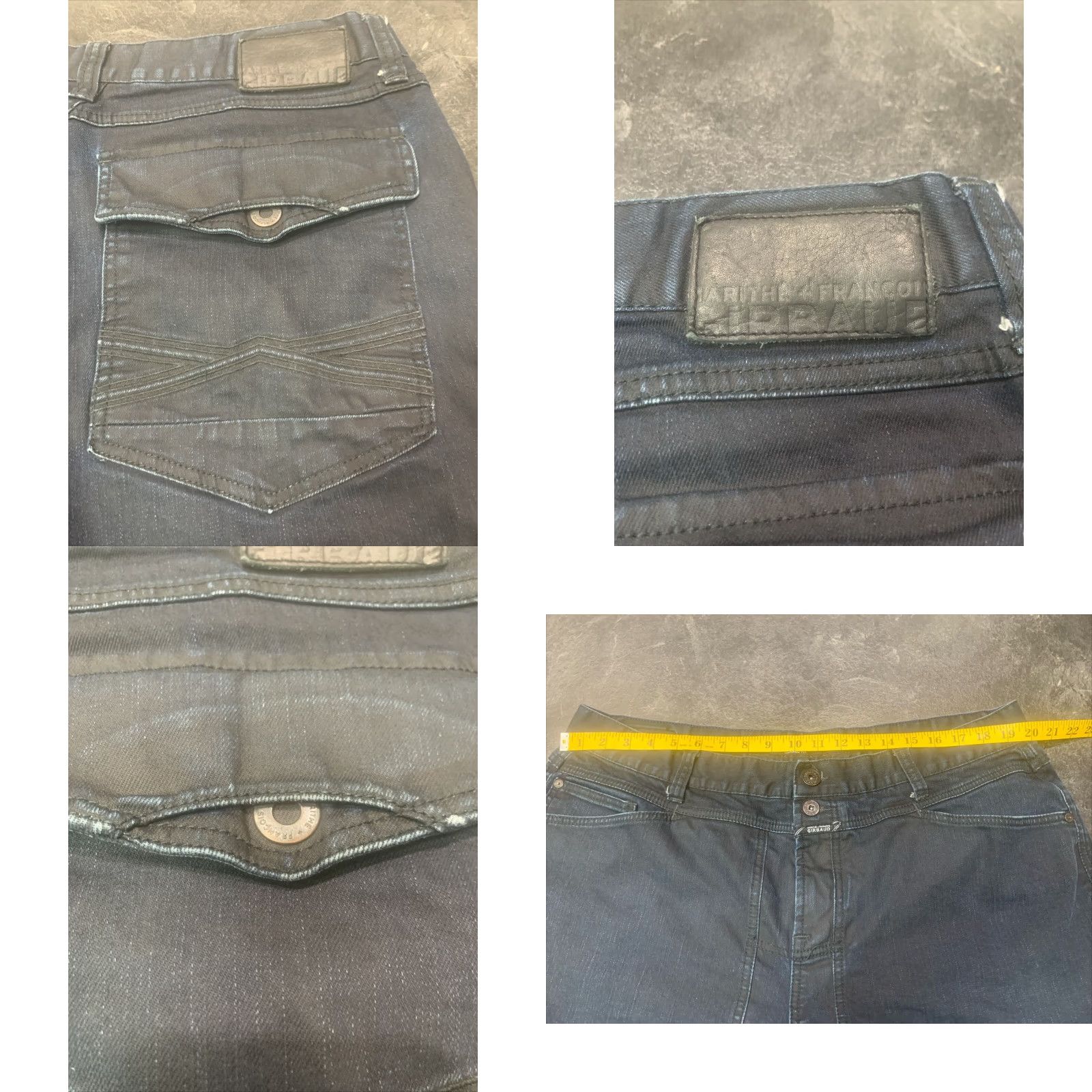 Vintage VINTAGE Marithé François Girbaud Jeans Men 42 Dark Wash Relaxed Fit 90s Grunge Punk Hip Hop Size US 42 / EU 58 - 8 Thumbnail