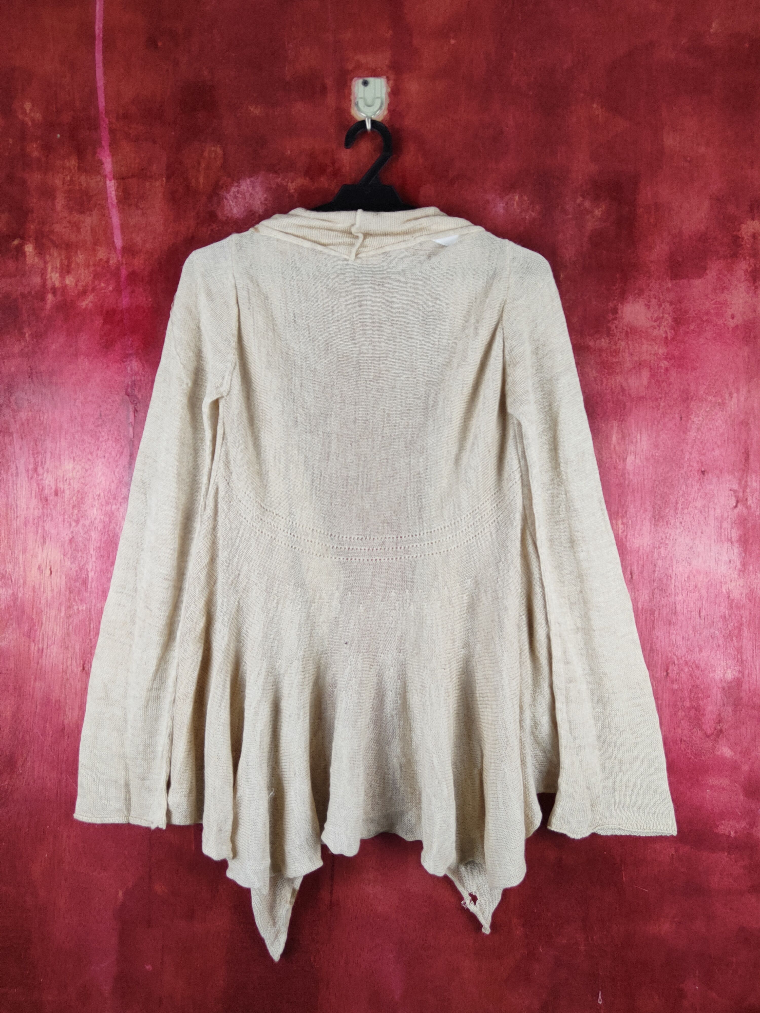 Japanese Brand × Vintage Vingtrois Beige Knitwear Cardigan vintage #S2374 Size S / US 4 / IT 40 - 9 Thumbnail
