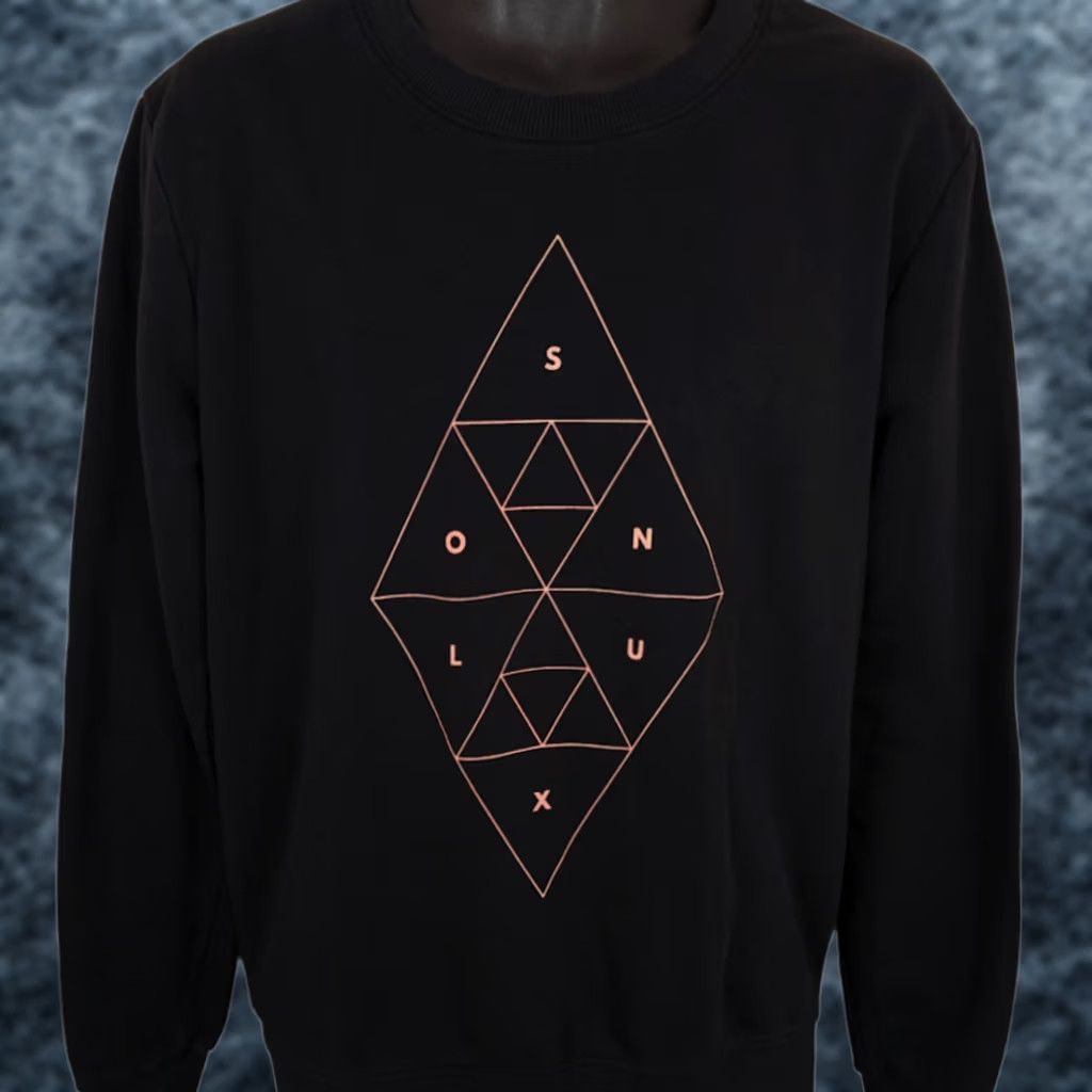 Vintage Son Lux Sweatshirt Mens Large Black American Post Rock Band Size US L / EU 52-54 / 3 - 1 Thumbnail