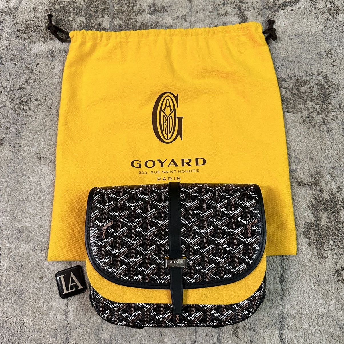 image of Goyard Belvedere Pm2 Black, Men's