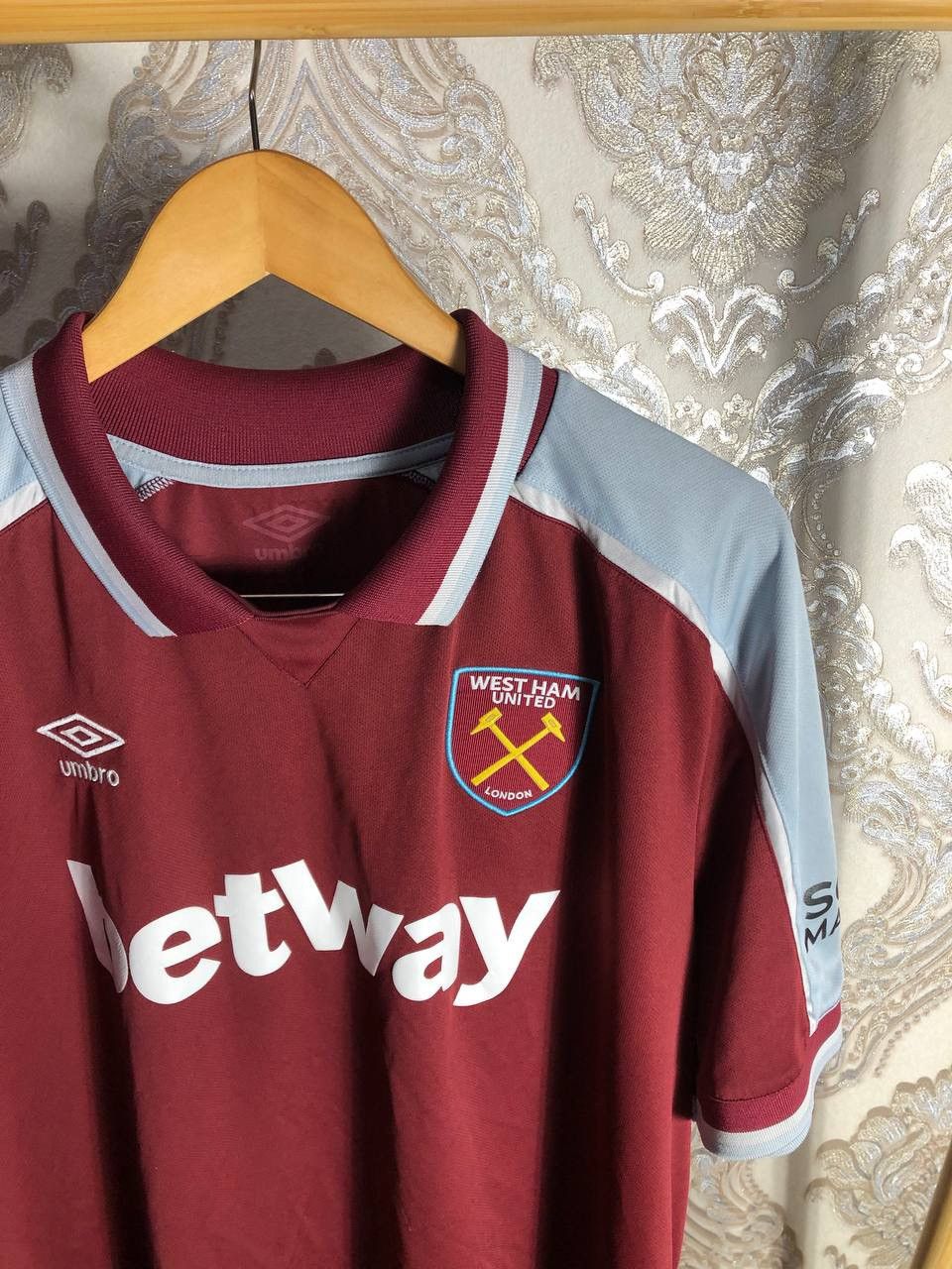 Umbro VINTAGE UMBRO FC WEST HAM UNITED ENGLAND SOCCER JERSEY RETRO Size US XXL / EU 58 / 5 - 2 Thumbnail