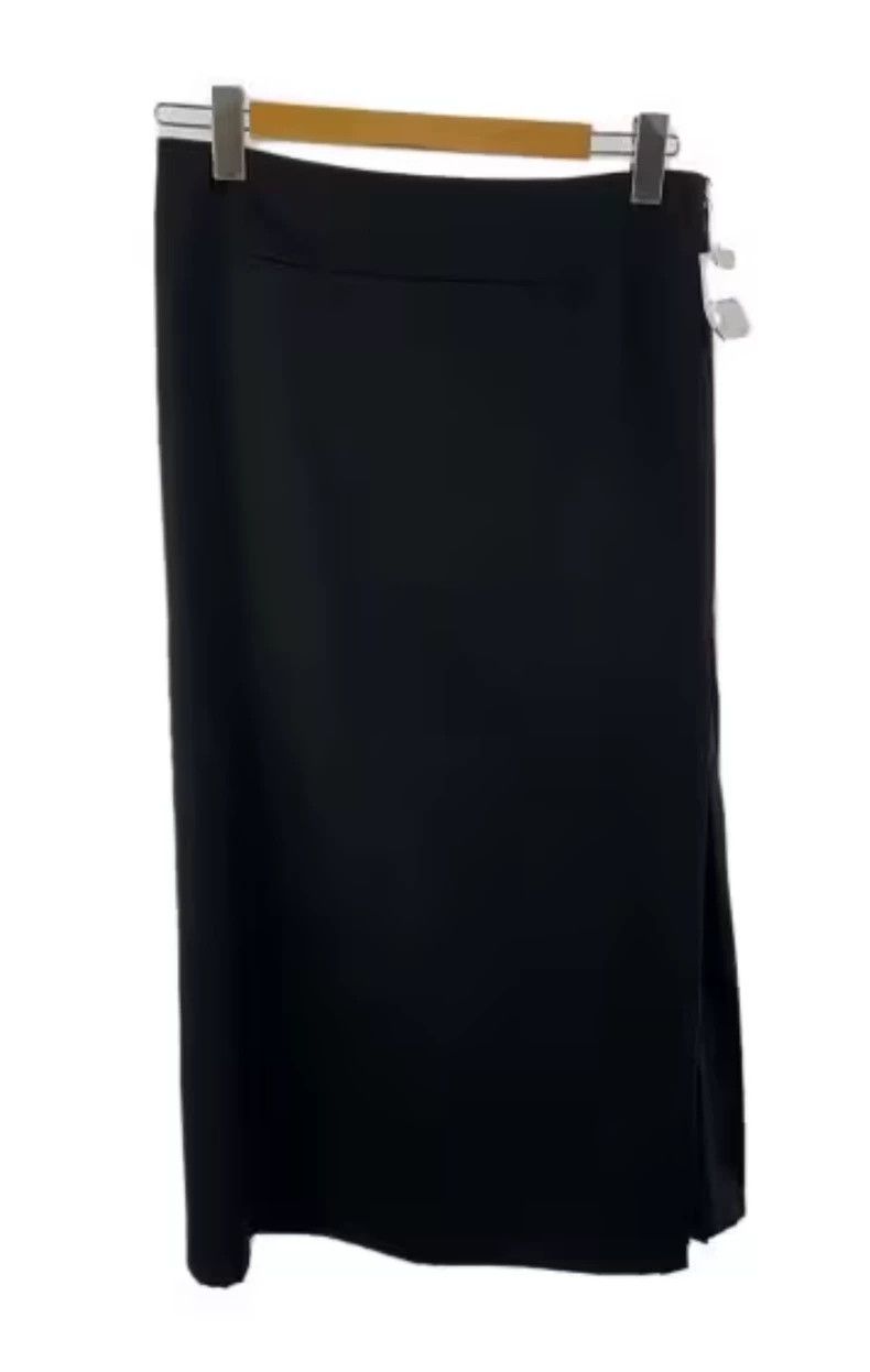 Yohji Yamamoto Yohji Yamamoto size 3 Black Side Zip Skirt Size 25" / US 0 / IT 36 - 1 Thumbnail