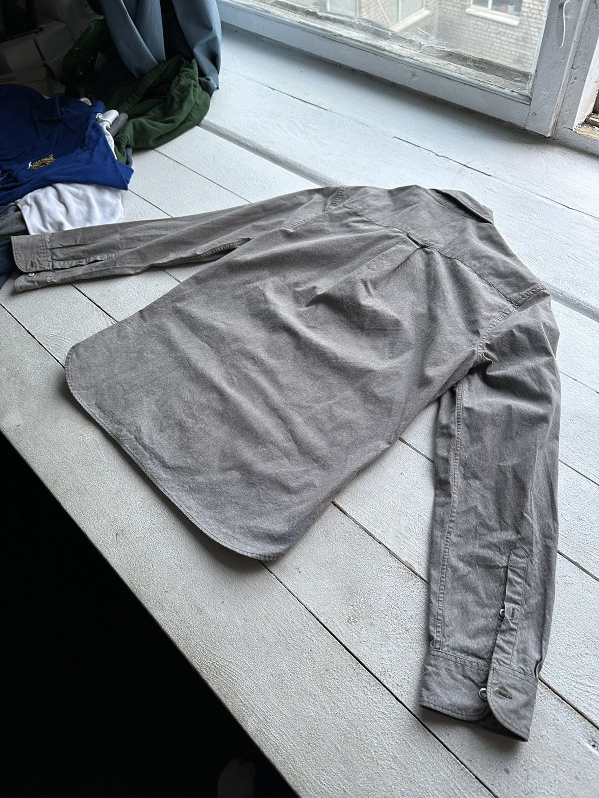 Allsaints 🚨Allsaints shirt overshot fade size medium painted Size US M / EU 48-50 / 2 - 9 Thumbnail