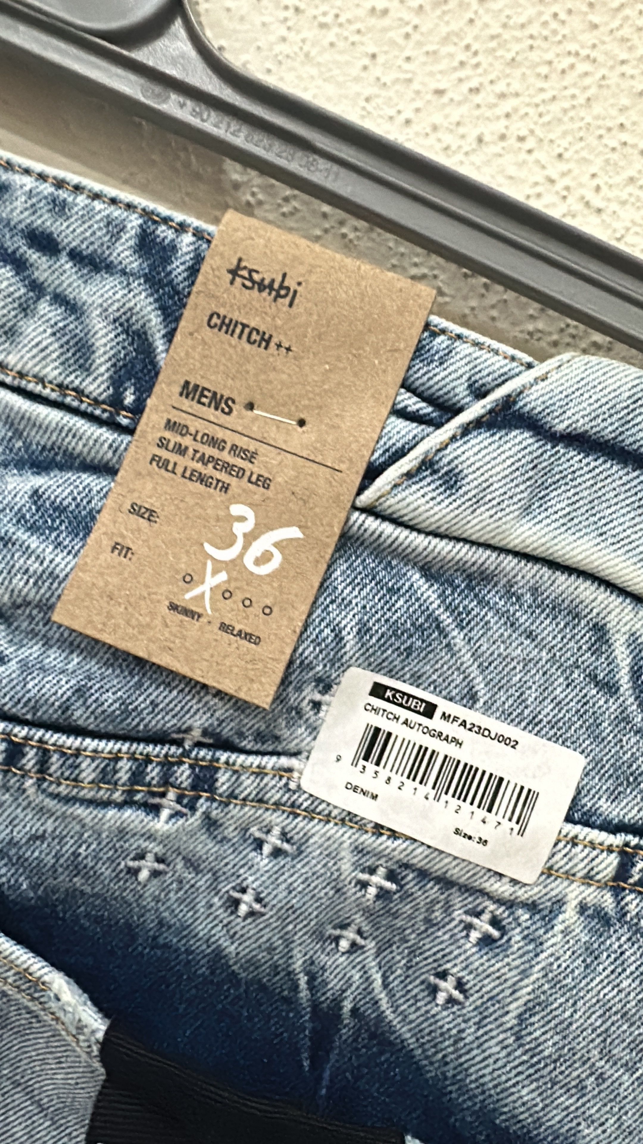 Ksubi Ksubi Chitch Get Home Safe Size 36 Blue Size US 36 / EU 52 - 3 Thumbnail