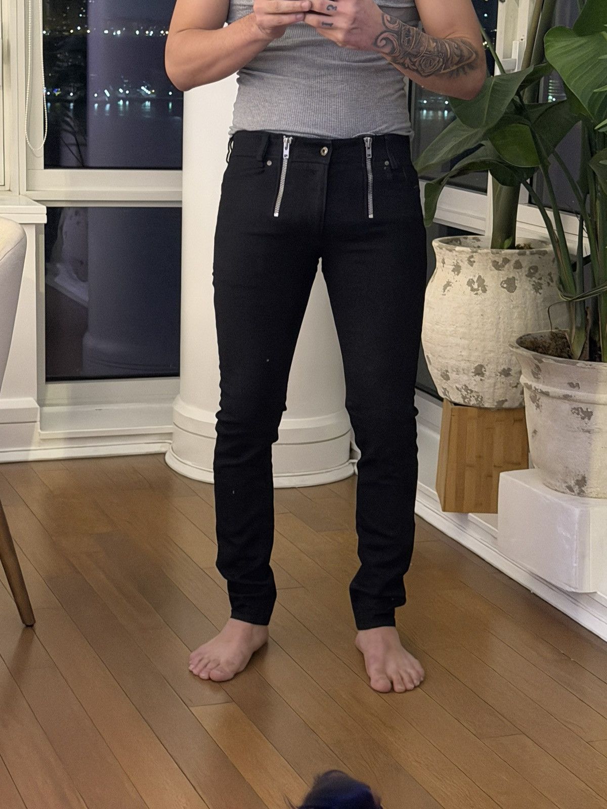 Diesel Diesel Sleenker Denim Sweat Pants 30 Size US 30 / EU 46 - 2 Thumbnail