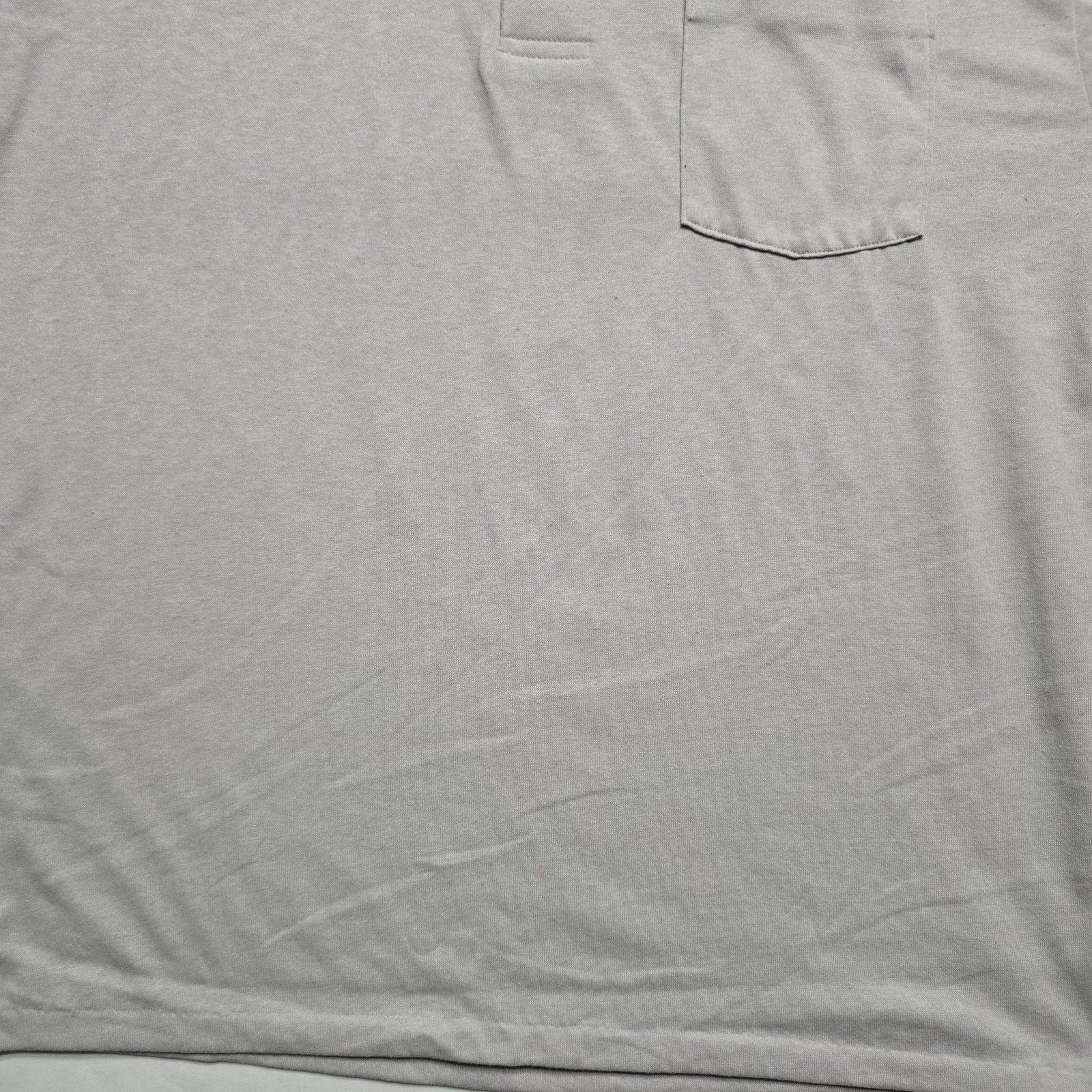 Vintage Vintage Great American Originals Polo L Gray Blank Casual Size US L / EU 52-54 / 3 - 4 Thumbnail