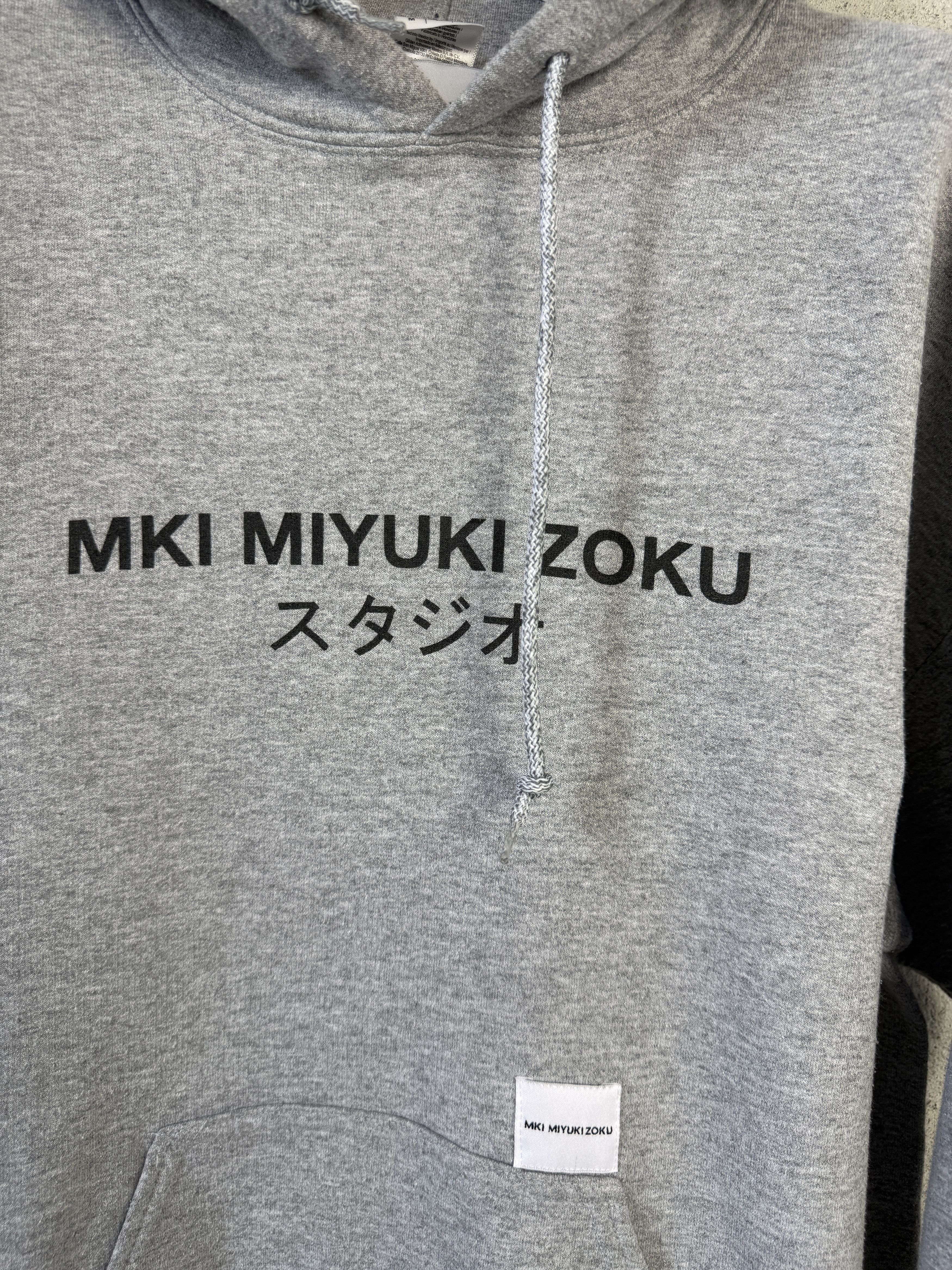 Mki Miyuki Zoku Mki Miyuki Zoku big logo hoodie skate rap hip hop Size US M / EU 48-50 / 2 - 2 Thumbnail