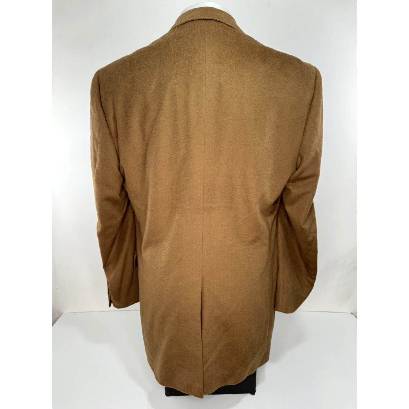 Vintage COPPLEY Cashmere Mens 42 Blazer Jacket Big & Tall Brown Coppley Blazer Mens 42 Cashmere Brown Blazer Mens Size 42R - 4 Thumbnail