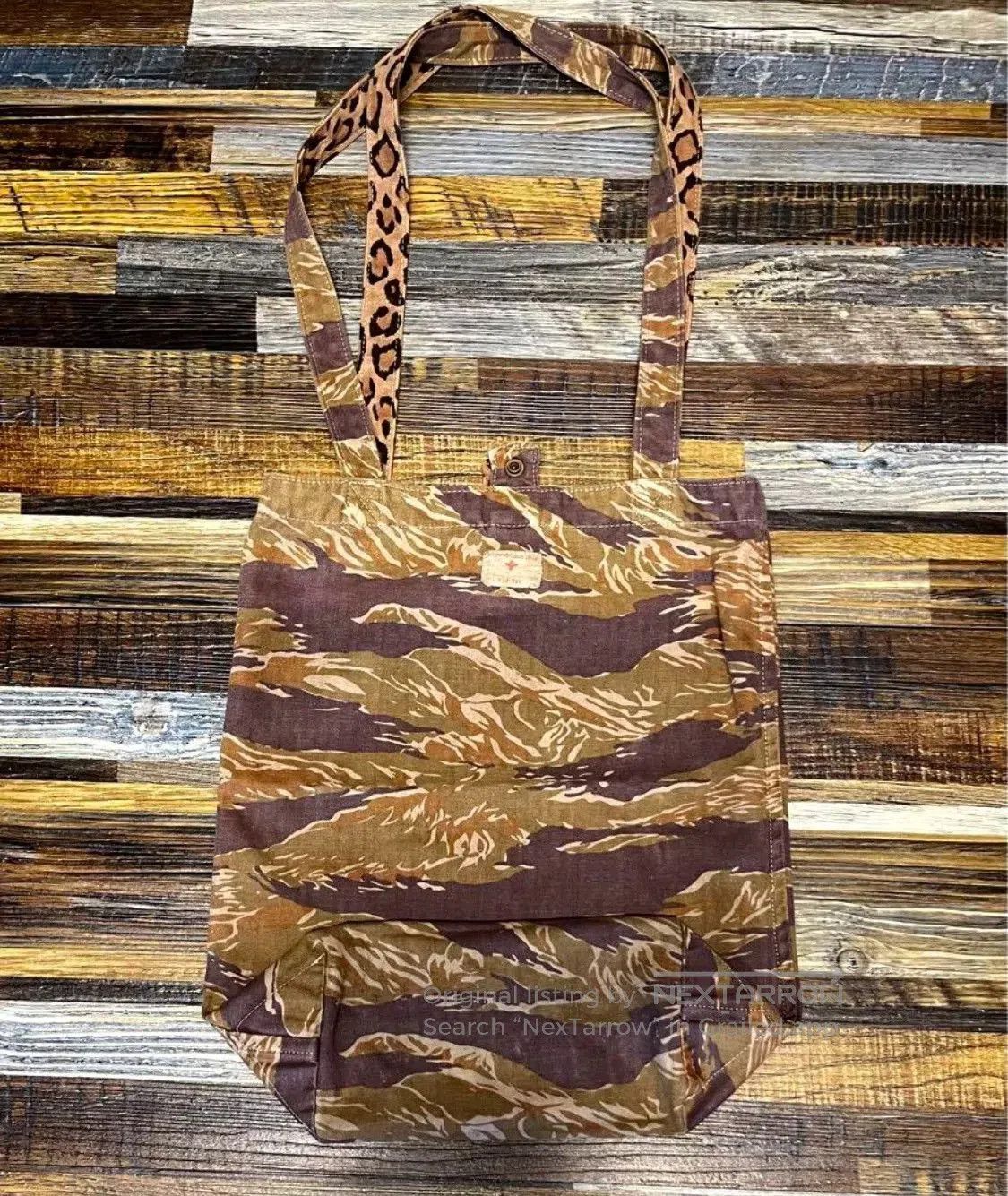 Kapital Capital Double-Sided Leopard Print Bag. Size ONE SIZE - 4 Thumbnail