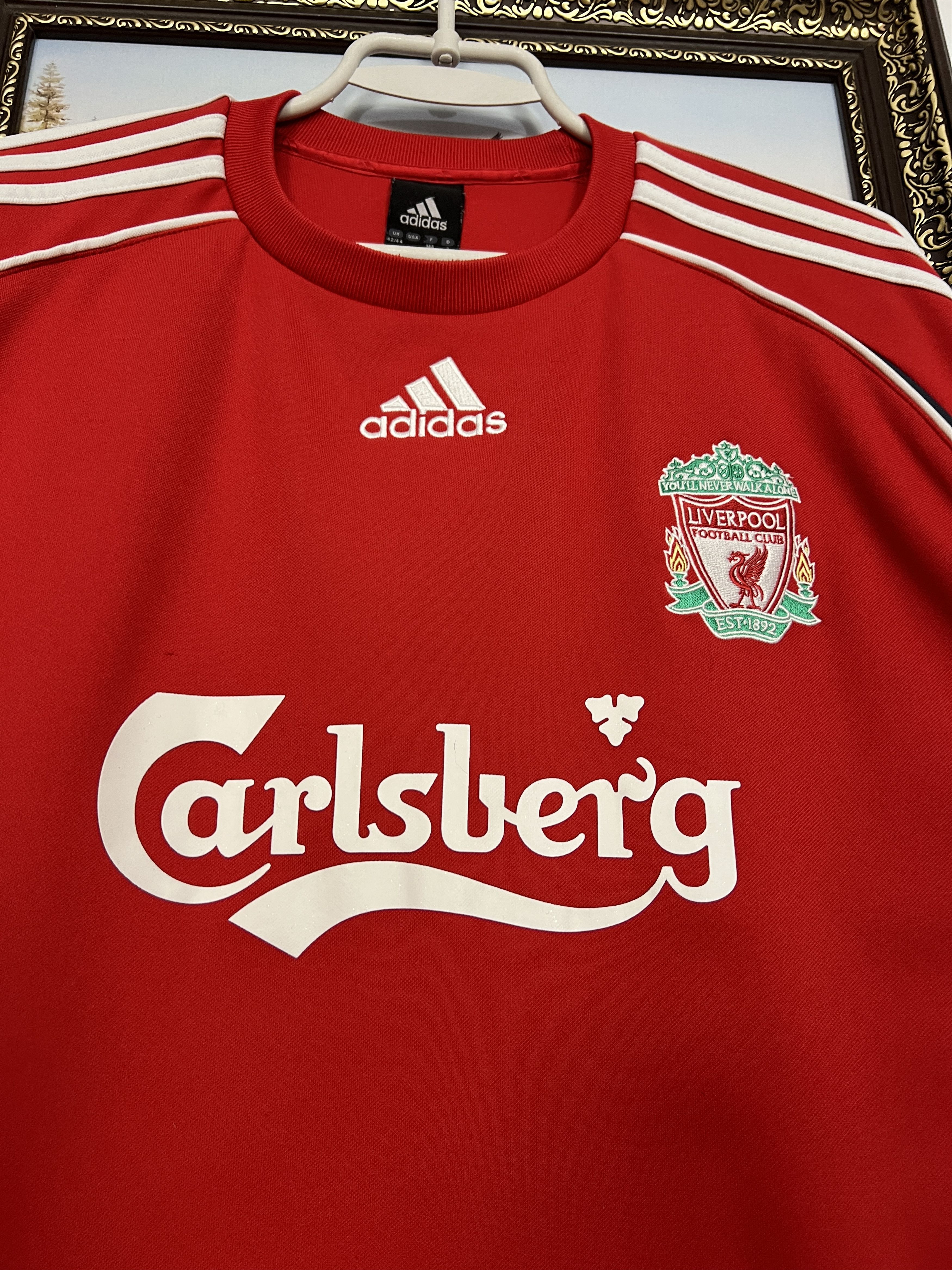 Adidas Vintage Liverpool Football Sweatshirt Soccer Crewneck Track Size US L / EU 52-54 / 3 - 3 Thumbnail