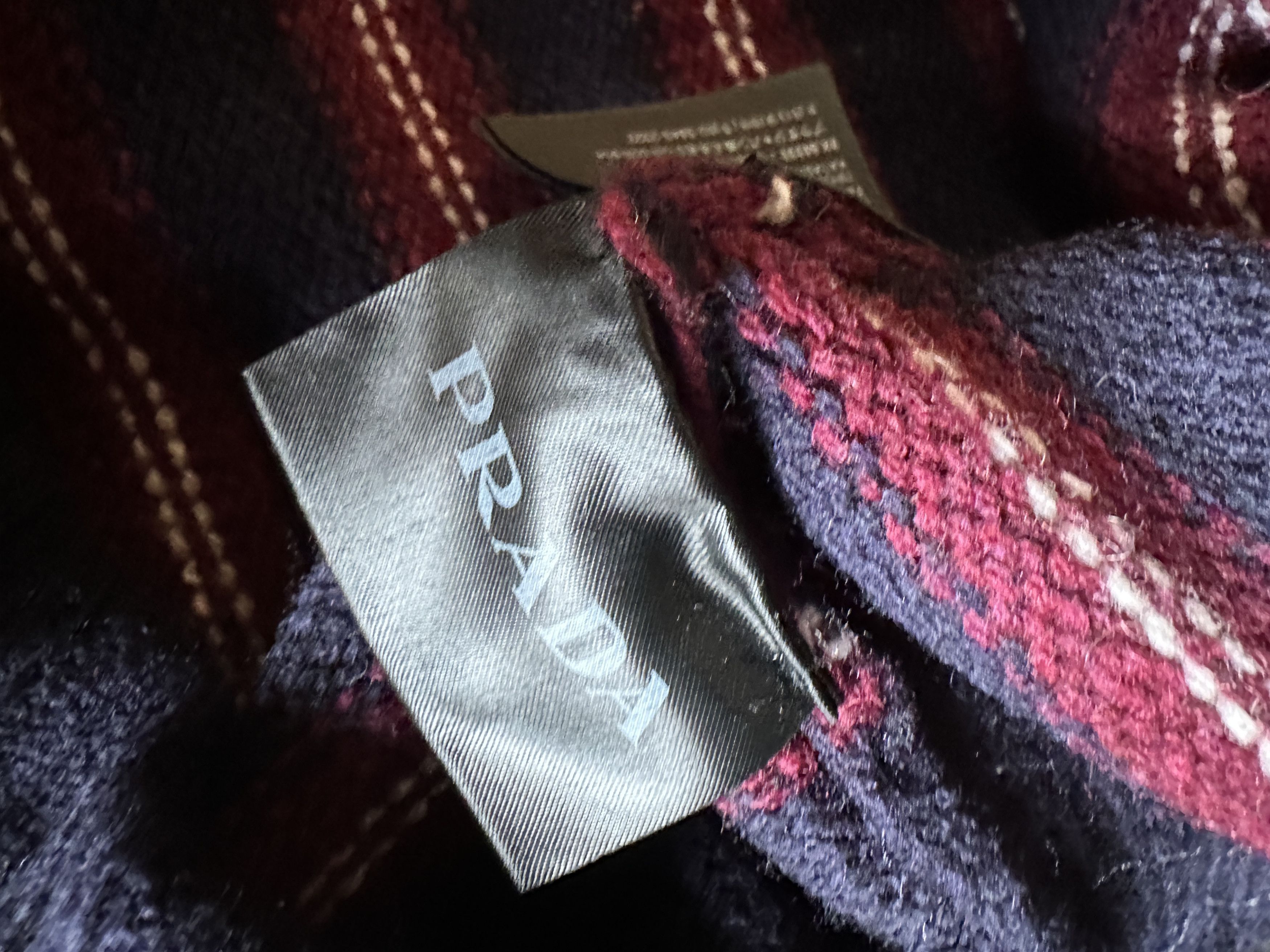 Prada Prada Striped Wool Sweater Size US XL / EU 56 / 4 - 5 Thumbnail