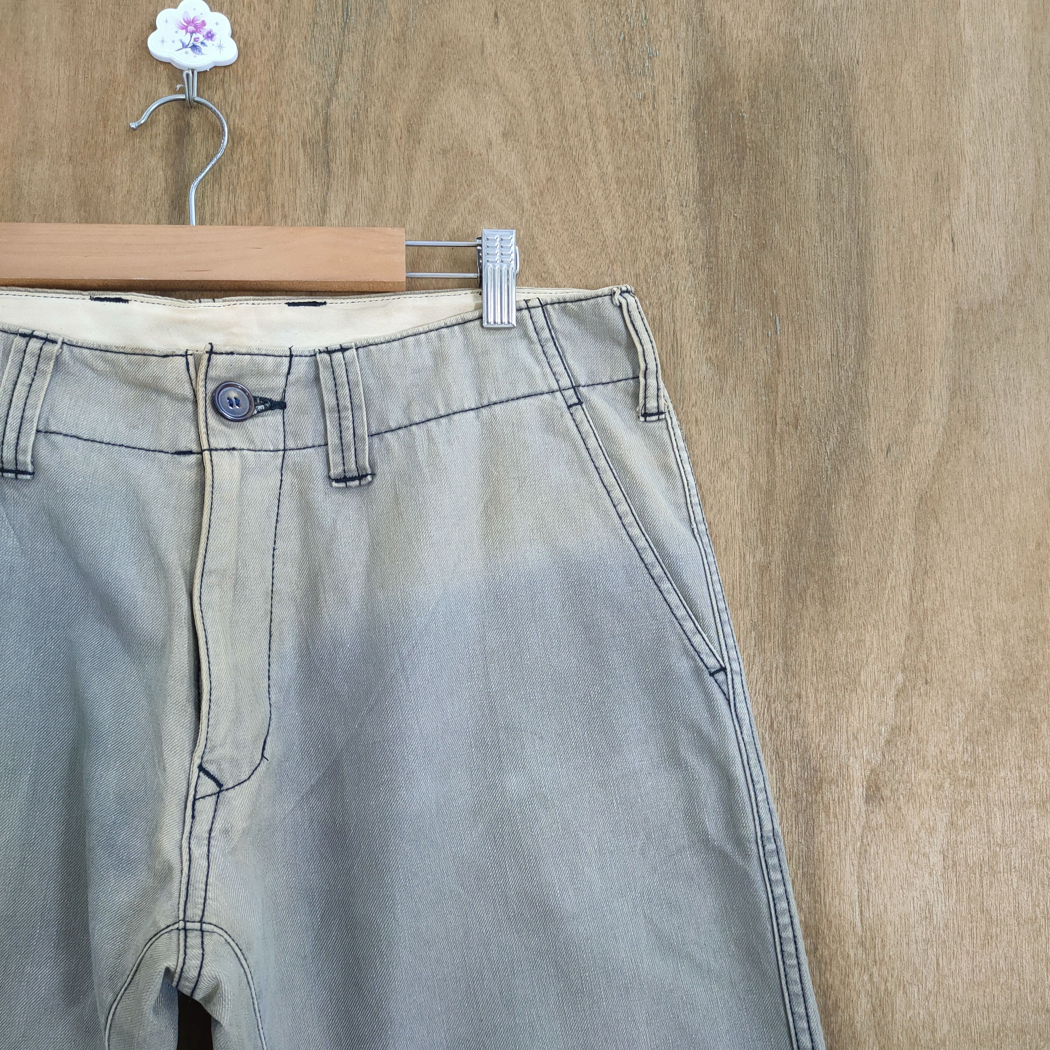 Japanese Brand × StraightFaded × Vintage VINTAGE JAPANESE STRAIGHT FADED RUSTY PANTS Size US 34 / EU 50 - 8 Thumbnail