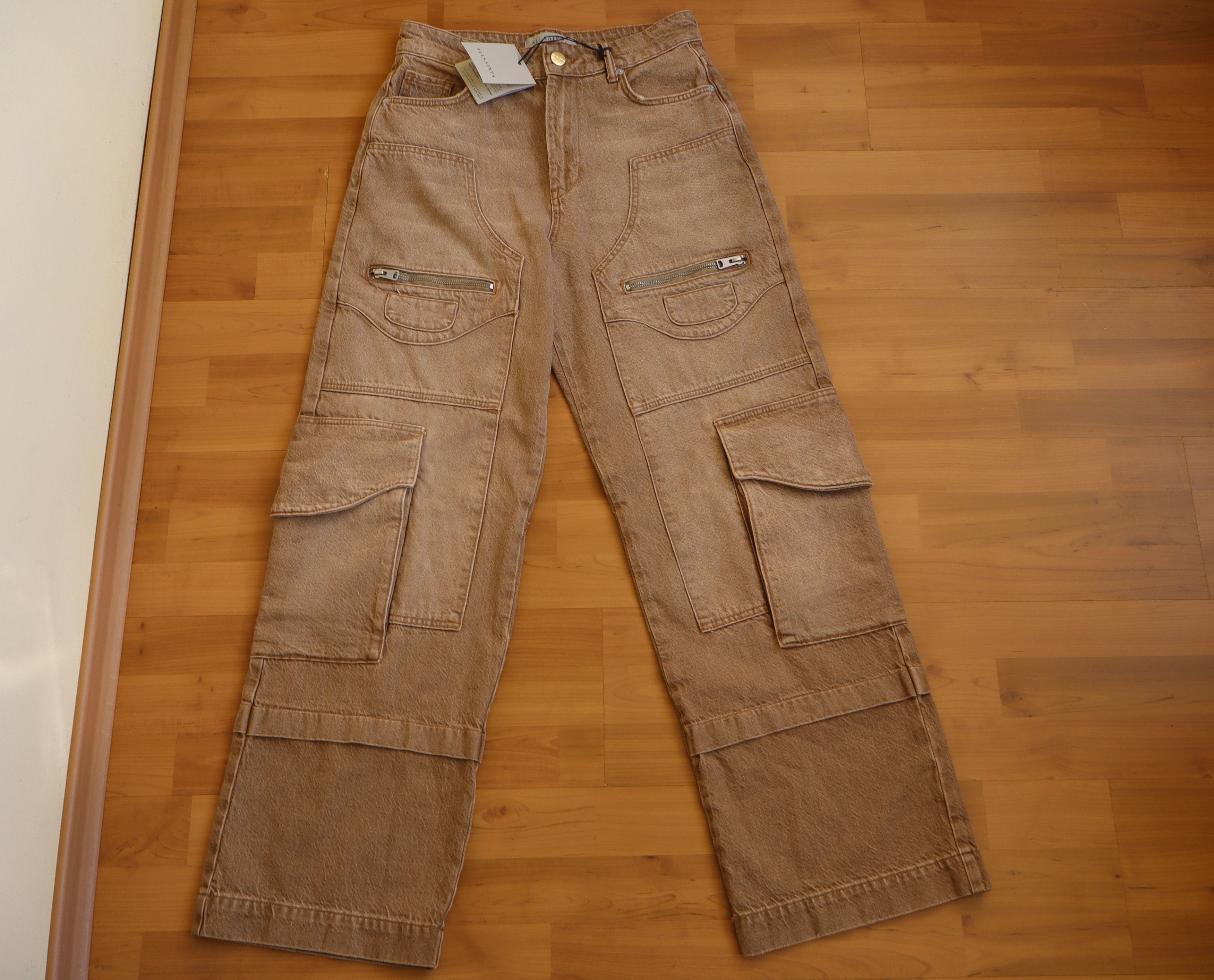 Allsaints AllSaints Archie cargo jeans womens size 26 New Size 26" / US 2 / IT 38 - 4 Thumbnail