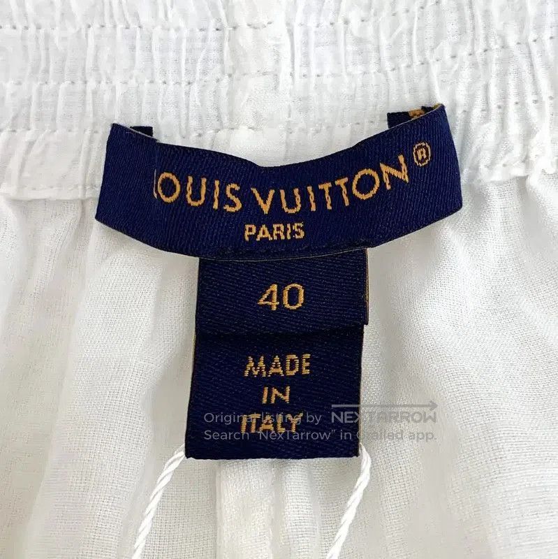 Louis Vuitton Louis Vuitton Women's Medium White Cotton Shorts . Size 23" - 5 Thumbnail