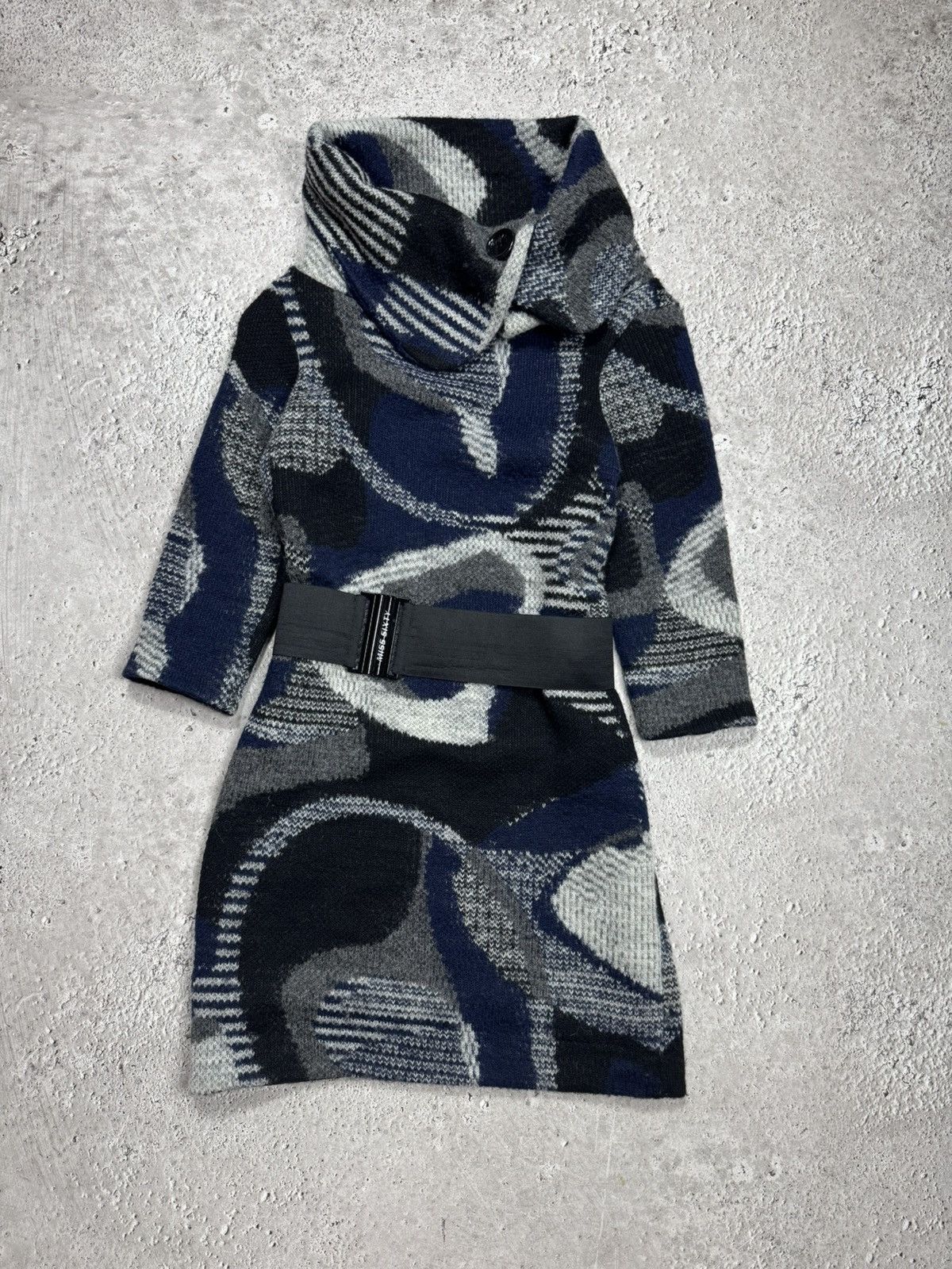 Miss Sixty Miss Sixty Knit Sweater Dress Wool Belted Made in Italy S Size S / US 4 / IT 40 - 1 Thumbnail