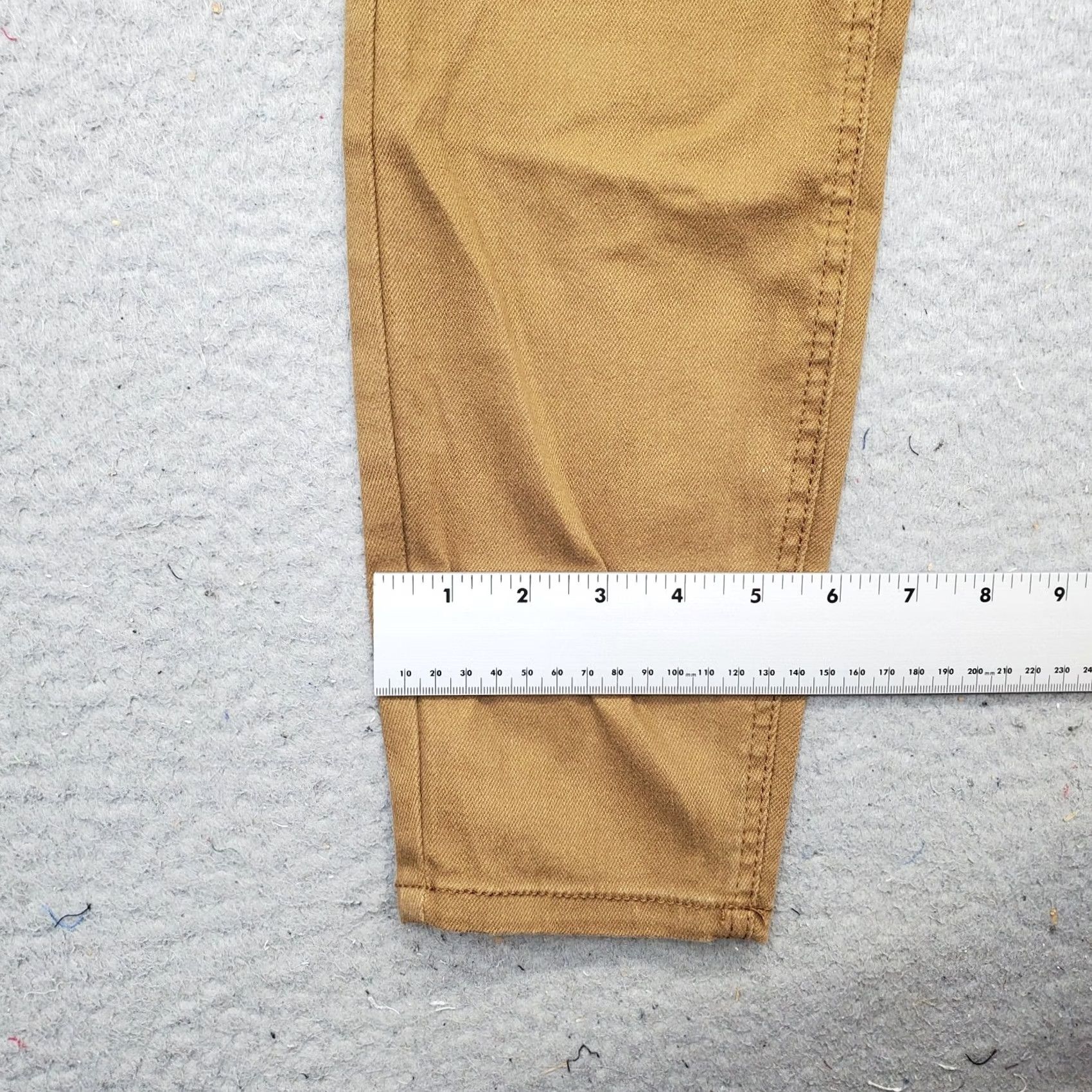 Vintage Vanilla Star Cargo Pants Womens 27/5 Tan Cotton Blend Classic Tapered Leg Size 27" / US 4 / IT 40 - 5 Thumbnail