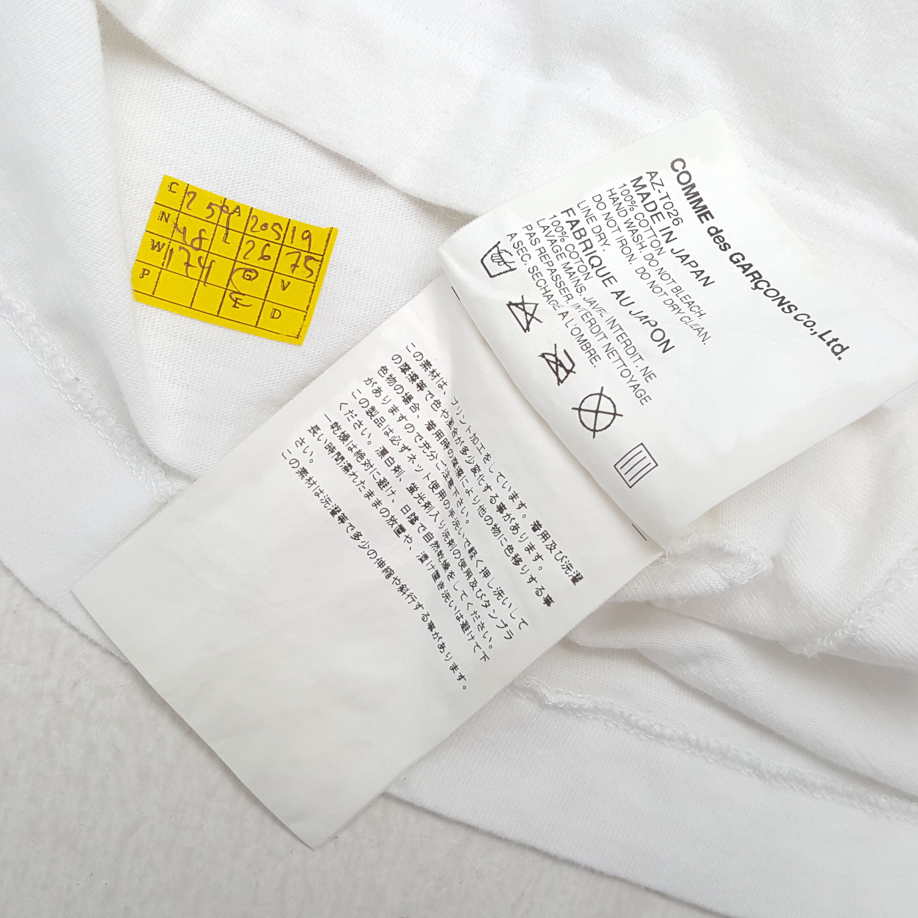 Comme des Garcons PLAY × Japanese Brand × Vintage Vintage COMME des GARÇONS PLAY Japanese Brand T-Shirt Size US M / EU 48-50 / 2 - 4 Thumbnail