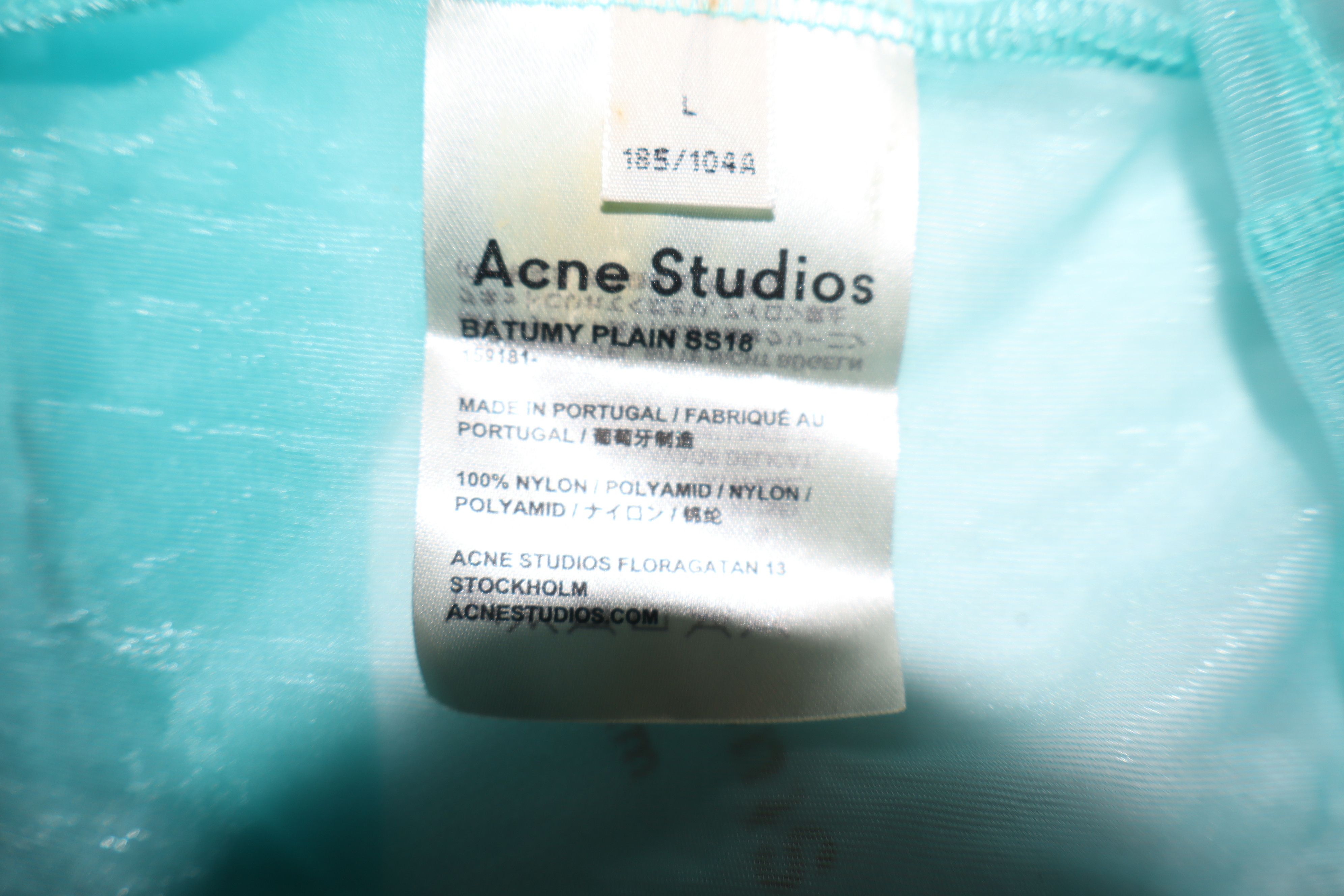 Acne Studios Acne studios Batumy plain t-shirt Size L / US 10 / IT 46 - 13 Thumbnail
