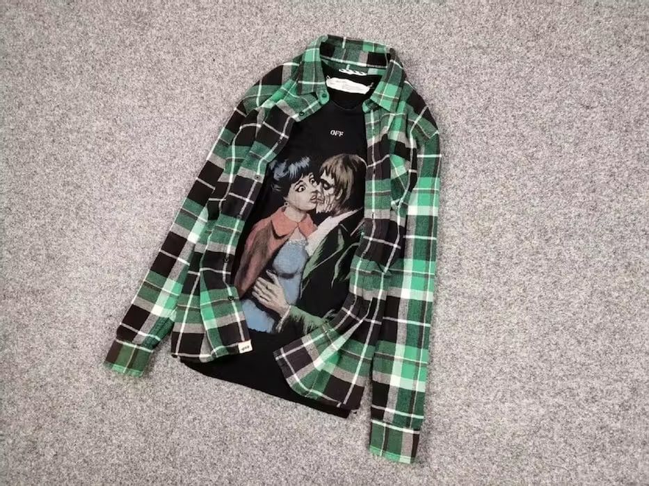 Flannel Vintage Flannel Shirt Travis Scott Style Size US M / EU 48-50 / 2 - 3 Thumbnail