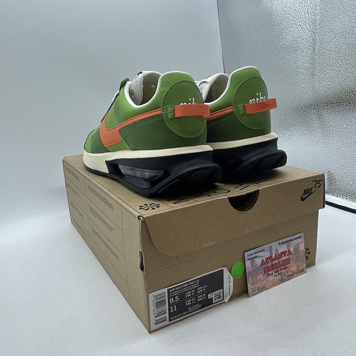 Nike Air max pre day lx chlorophyll Size US 9.5 / EU 42-43 - 4 Thumbnail