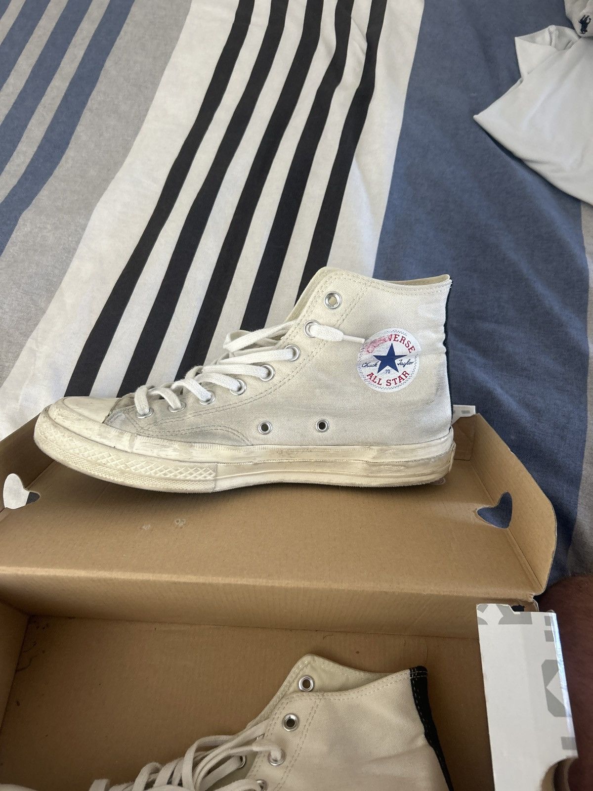 Comme des Garcons PLAY × Converse Comme des garcons x converse Size US 9 / EU 42 - 6 Thumbnail