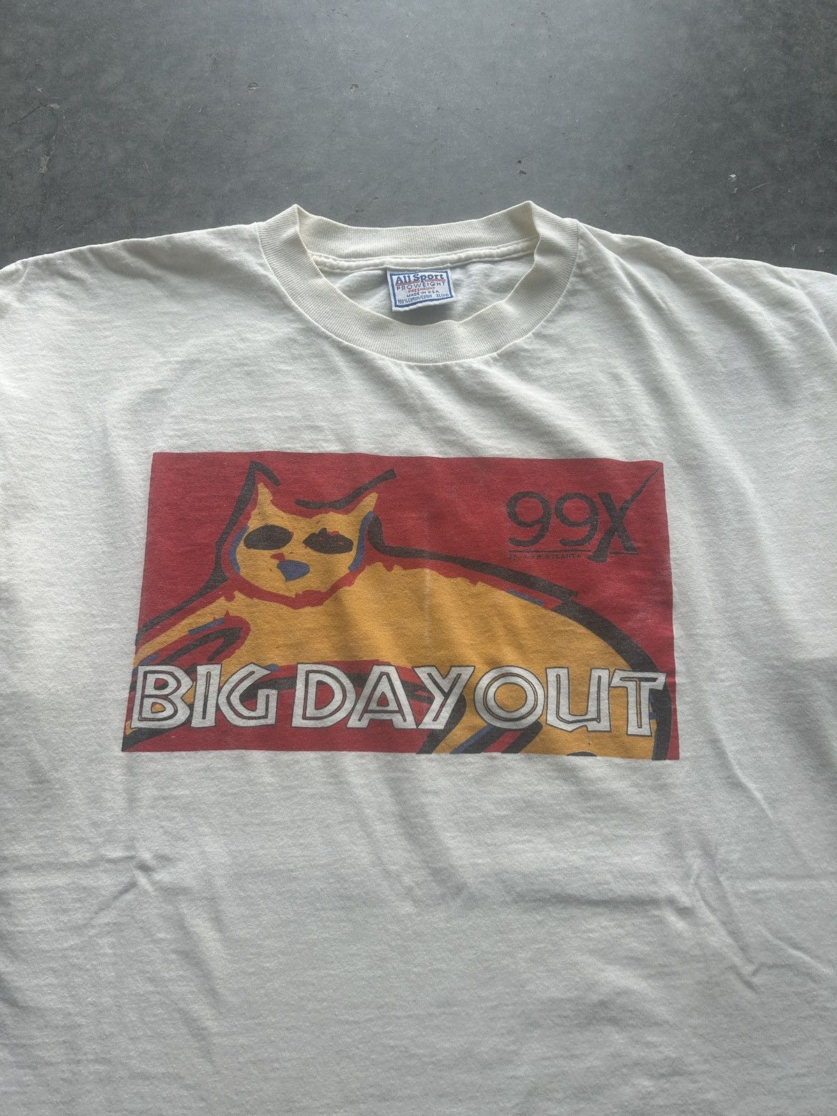 Vintage 90s Big Day Out Festival Graphic Tee