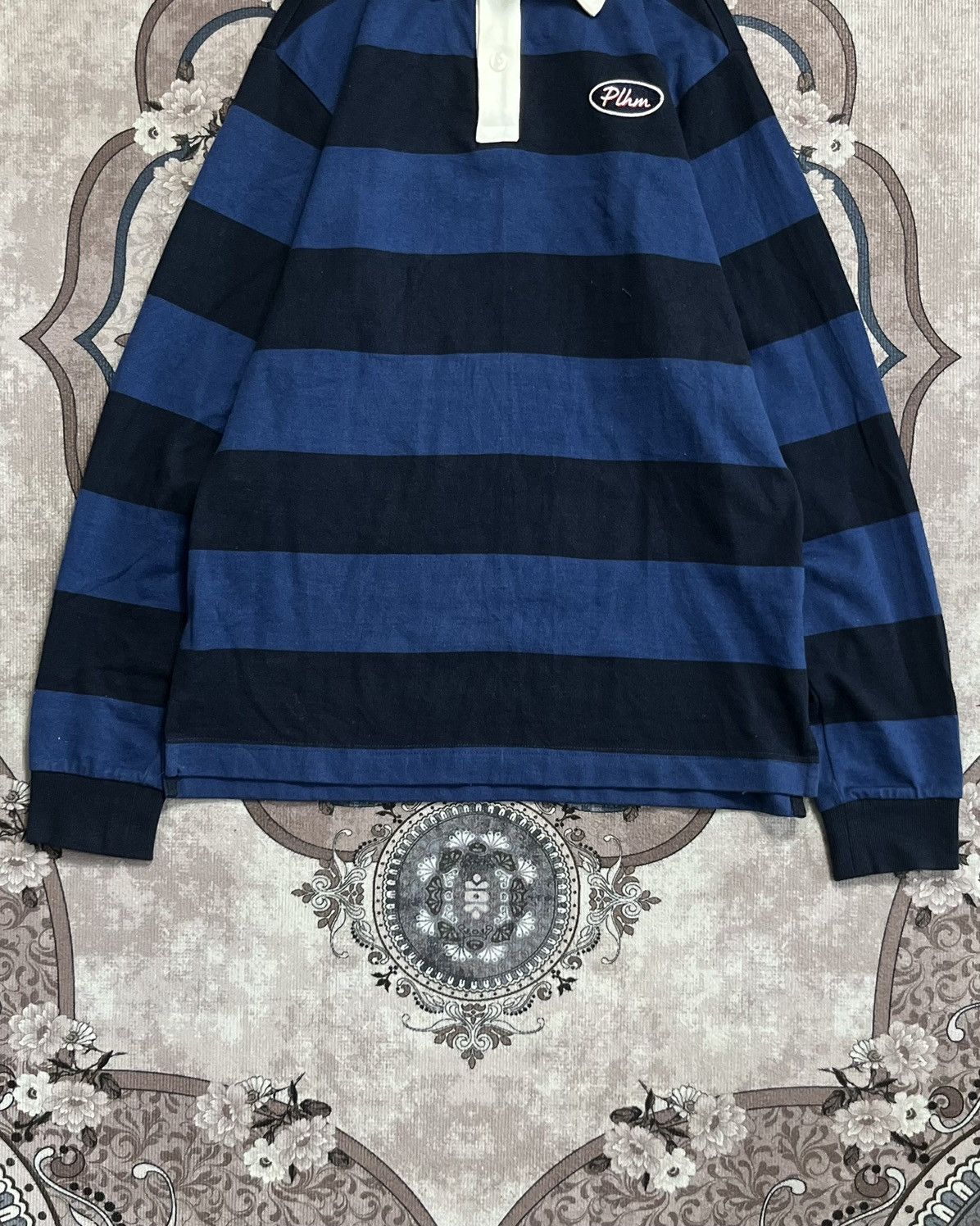 Other Polham Rugby Stripe Sweatshirt Size US M / EU 48-50 / 2 - 4 Thumbnail