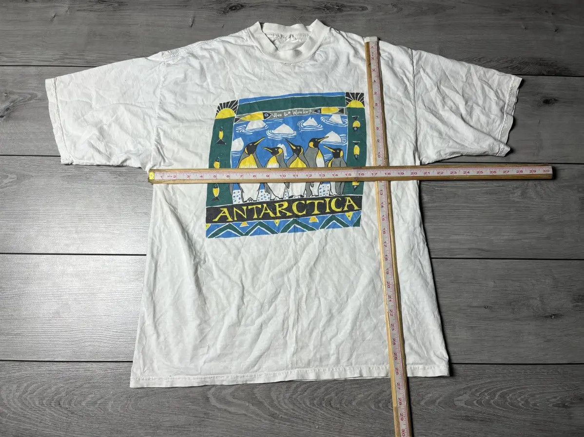 Band Tees Vintage Art T-shirt Antarctica 90s size Medium Size US M / EU 48-50 / 2 - 6 Thumbnail