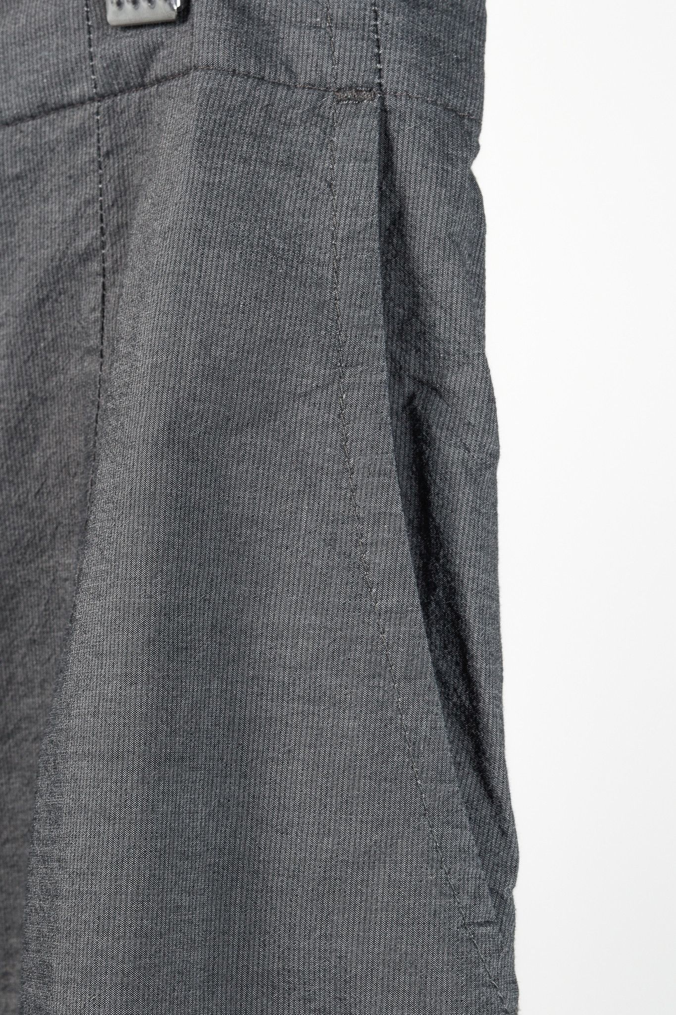 Other Peter O. Mahler Grey Cotton Tapered Cropped Pants Size 27" / US 4 / IT 40 - 6 Thumbnail