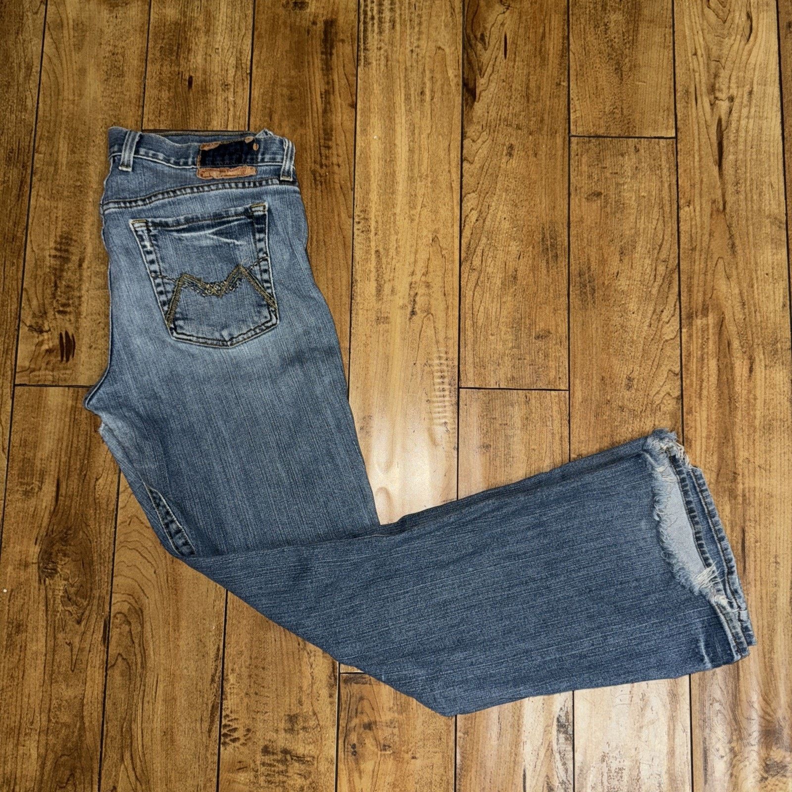 Lucky Brand × Vintage Vintage Lucky Brand By Gene Montesano Denim Jeans 34x32 Size US 34 / EU 50 - 1 Thumbnail