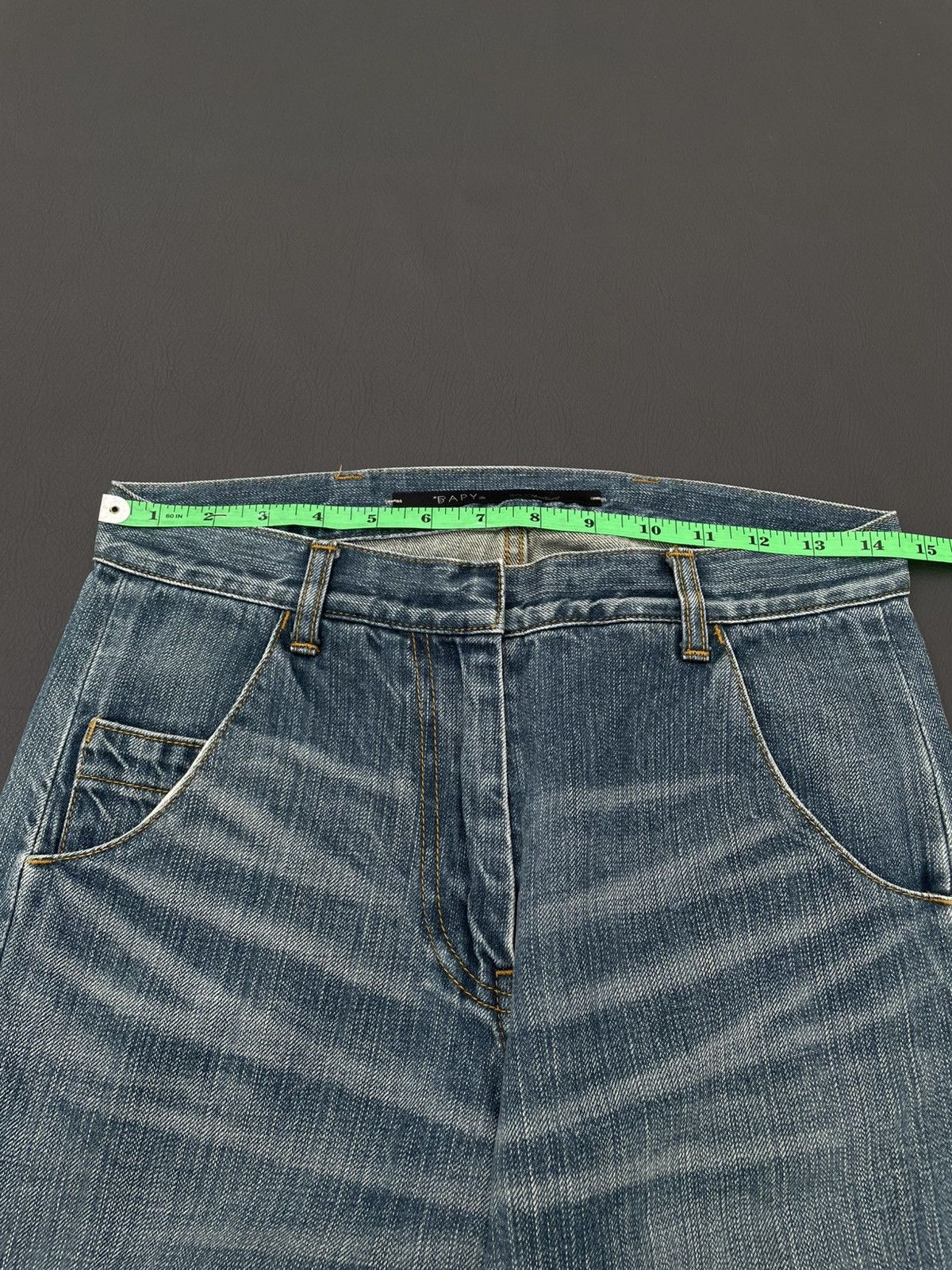 Bape BAPY Denim Women Size 29" - 15 Thumbnail