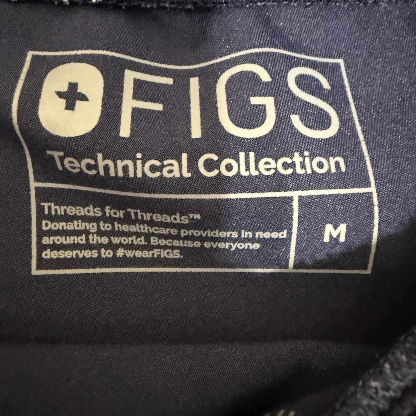 Other FIGS Zamora Mens Jogger Scrub Pants Medium Navy Blue Size 32" / US 10 / IT 46 - 2 Thumbnail