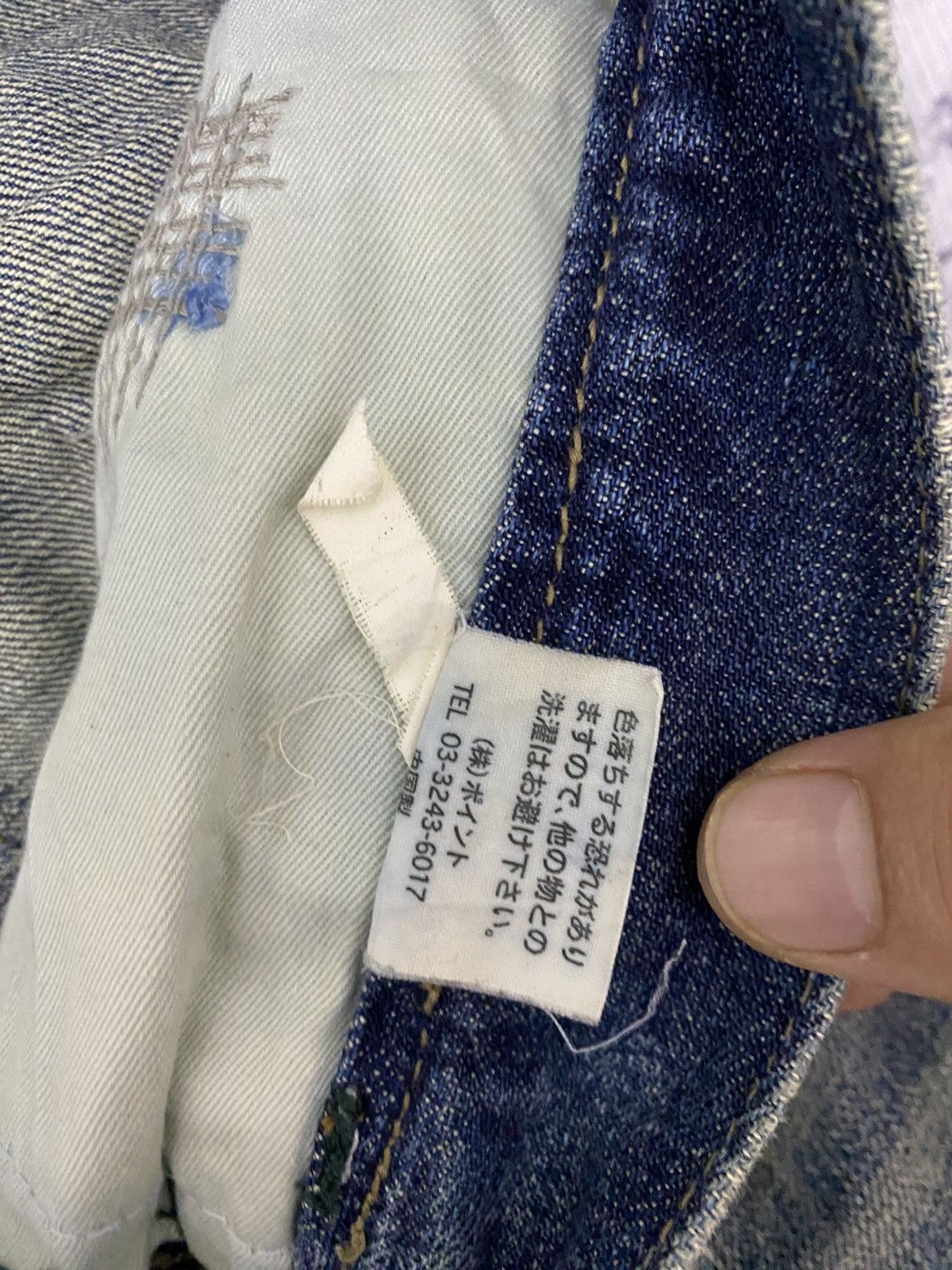 Global Work Vintage Global Work Kurtcobian Inspired Boro Patchwork Jeans Size US 35 - 14 Thumbnail
