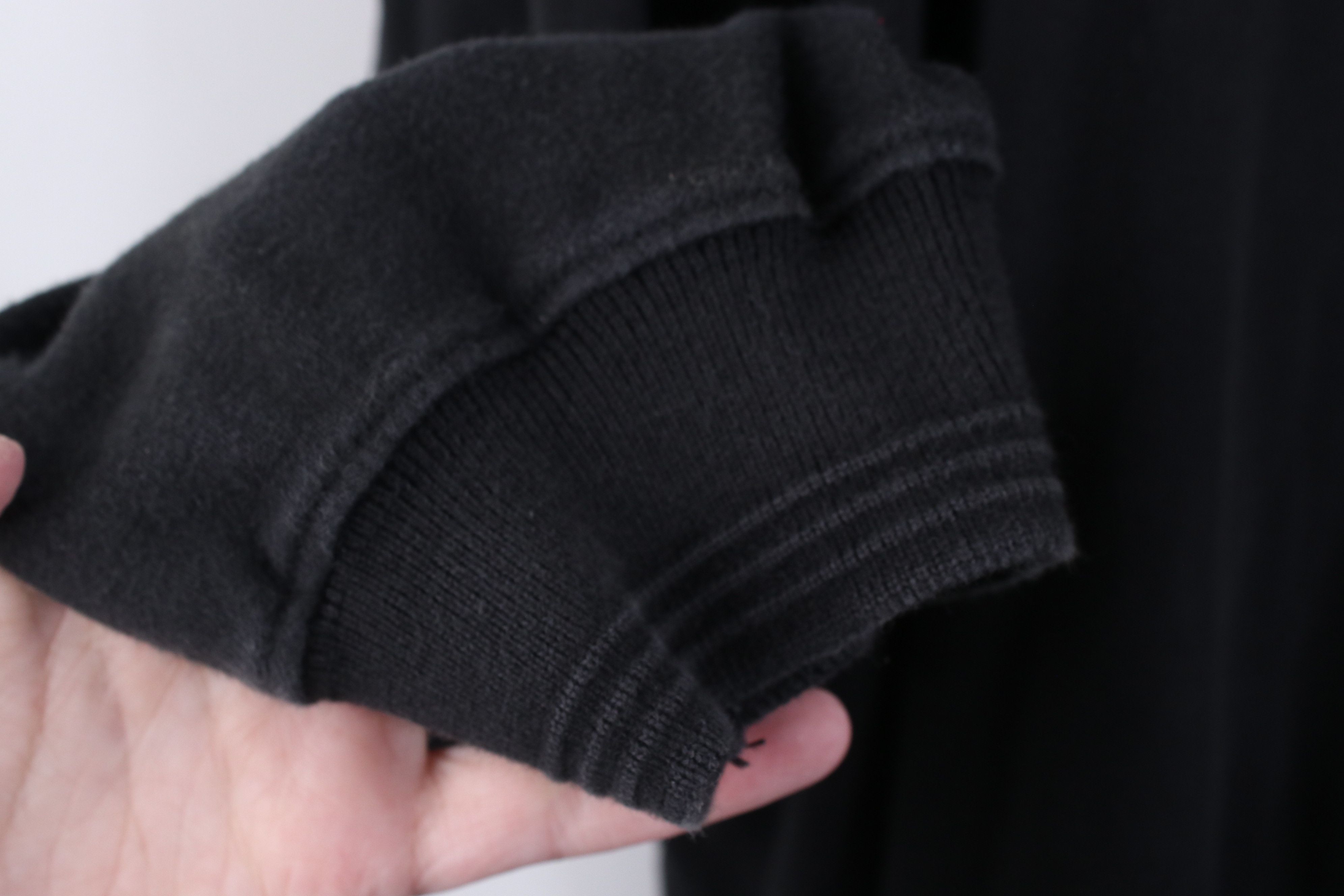 Vintage Vintage 90s Streetwear Long Sleeve Rugby Polo Shirt Black Size US XXL / EU 58 / 5 - 8 Thumbnail
