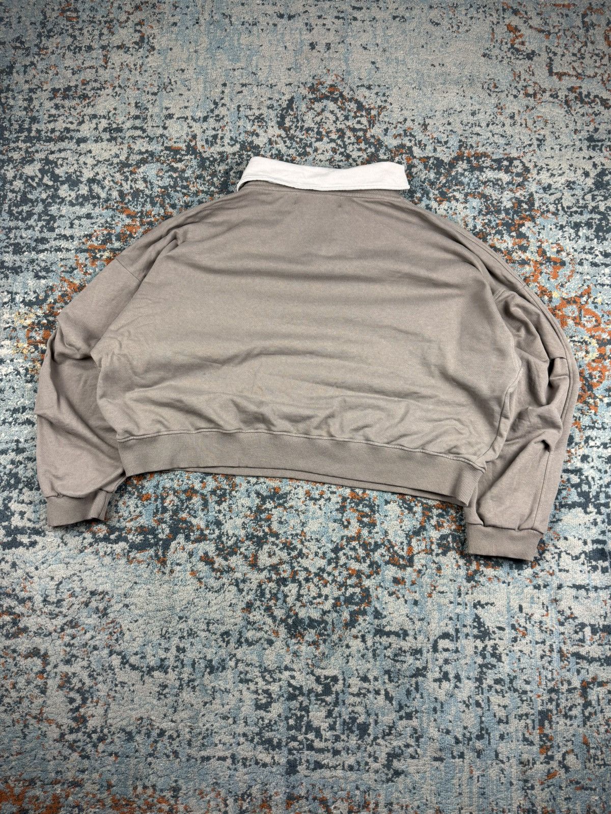 Martin Asbjorn Martin Asbjorn uktra boxy baggy mockneck sweatshirt Size US XL / EU 56 / 4 - 2 Thumbnail