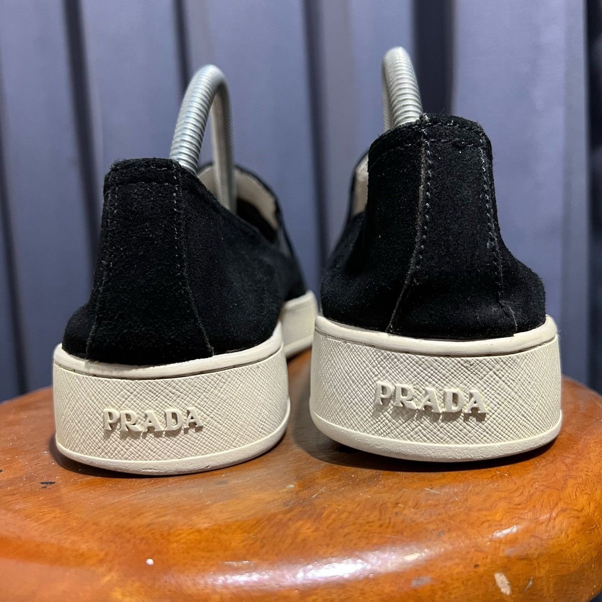 Prada Prada milano Slip on suede black Size US 7 / EU 40 - 4 Thumbnail