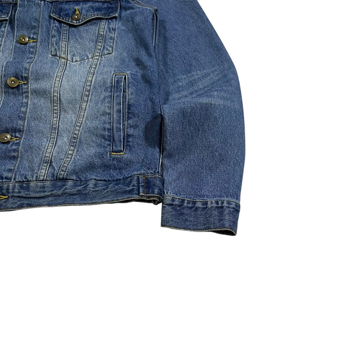 ジャケット・アウター Number nine Denim Jacket blue tag size 2 XL] Number Nine Distressed Denim Jean Jacket