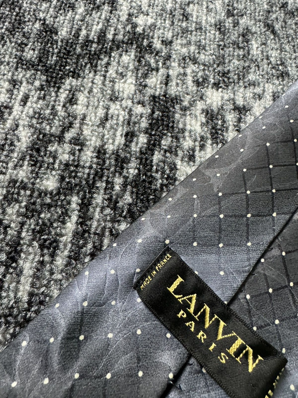 Lanvin × Vintage Vintage Lanvin Paris Tie Luxury Y2K STYLE 90s Size ONE SIZE - 4 Thumbnail