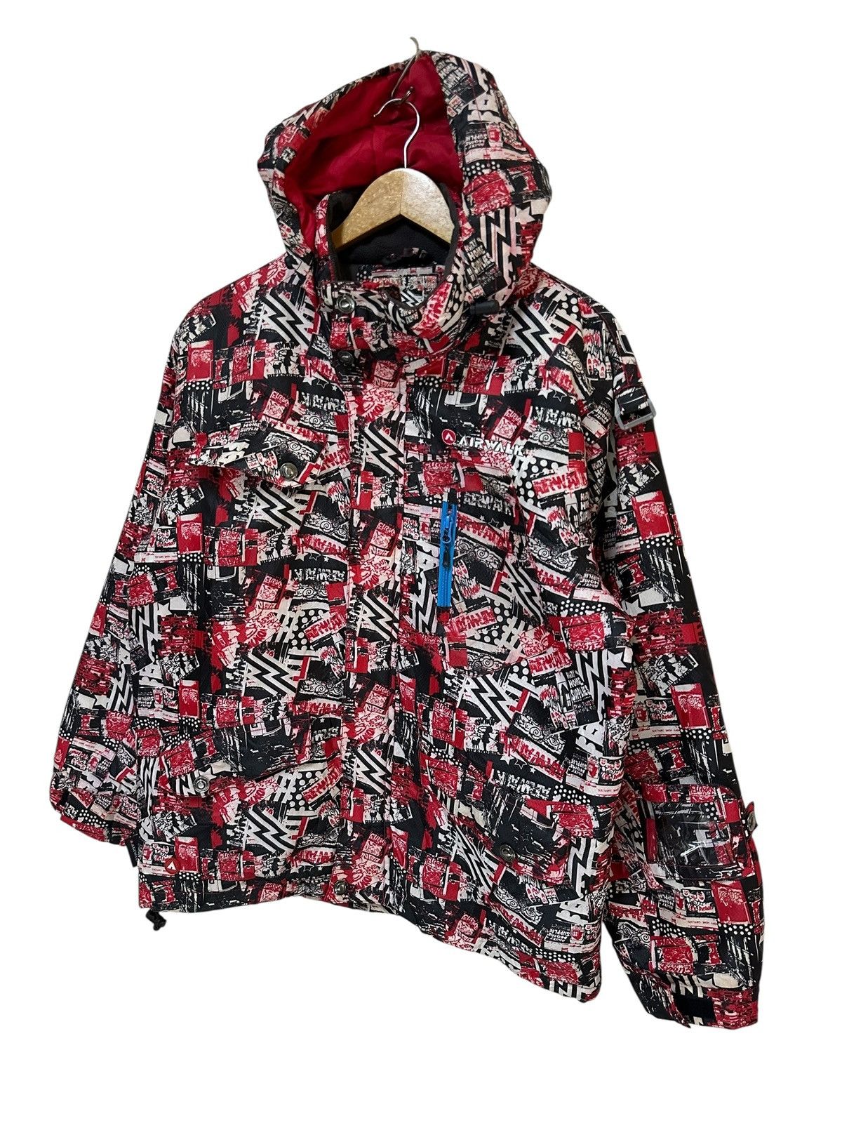 Airwalk Airwalk Full Print Ski Jacket Size US M / EU 48-50 / 2 - 2 Thumbnail