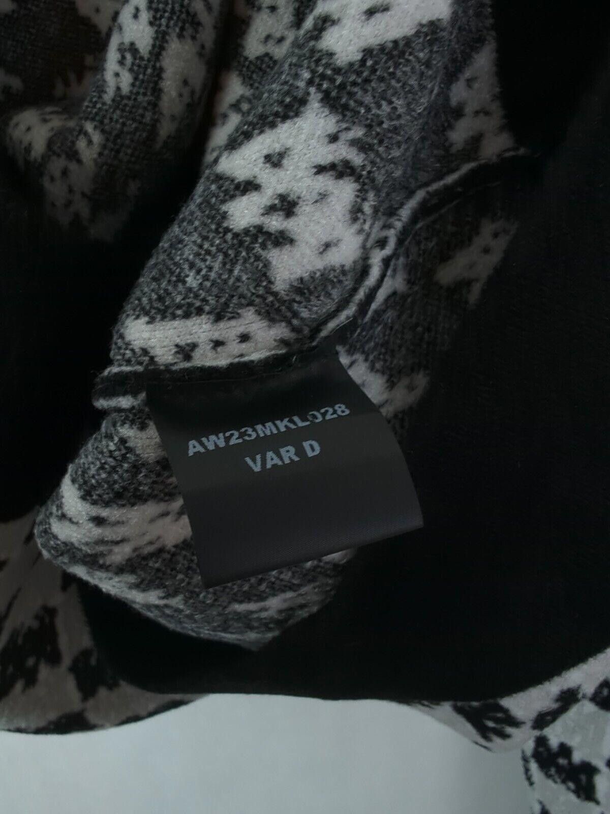 Amiri NWT AW23 AMIRI Men Sz M Monogram Intarsia Knit Sweater Size US M / EU 48-50 / 2 - 7 Thumbnail