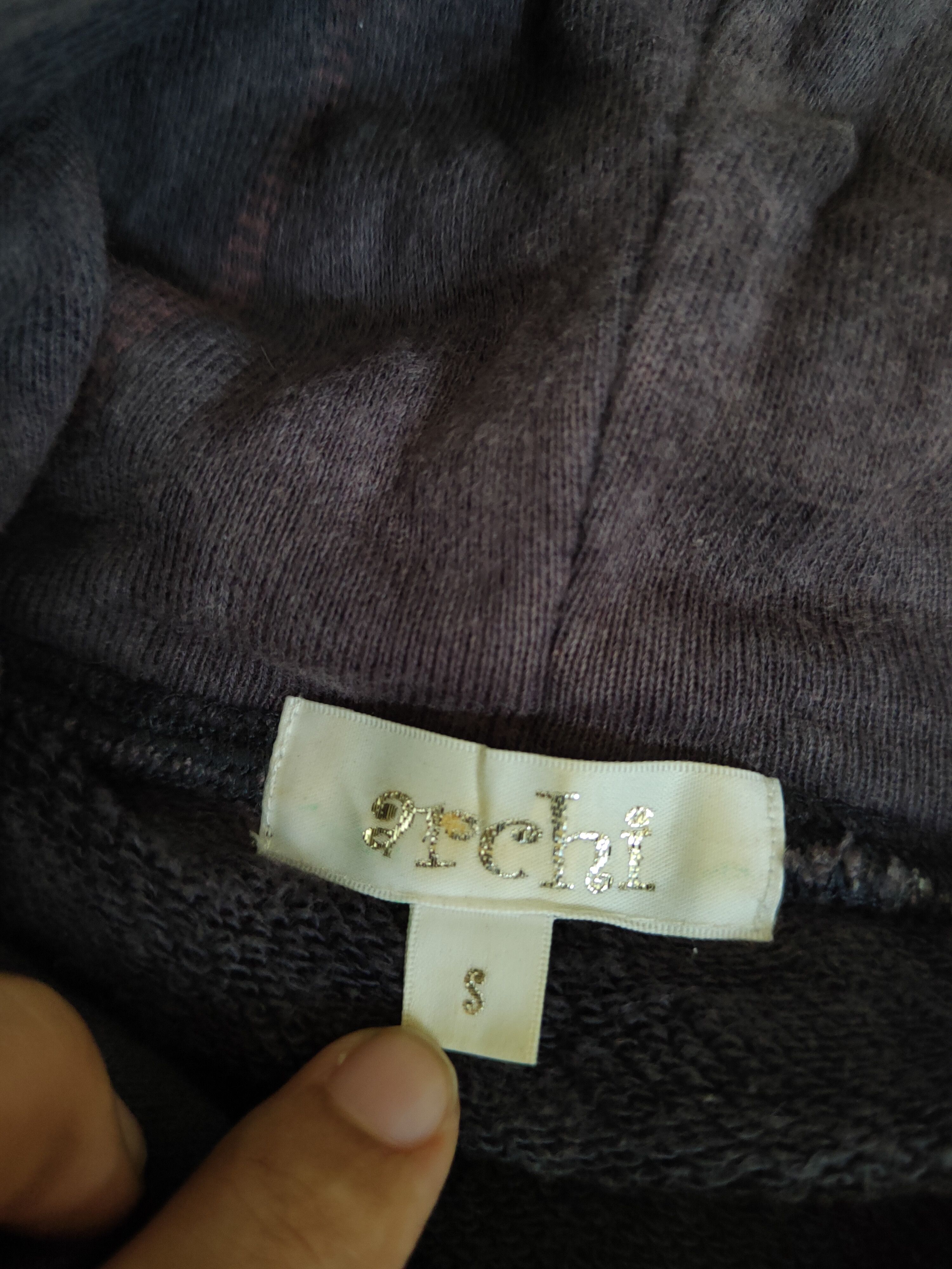 Japanese Brand Archi art Dark Purple Faded Hoodie Sweaters #S2287 Size S / US 4 / IT 40 - 13 Thumbnail
