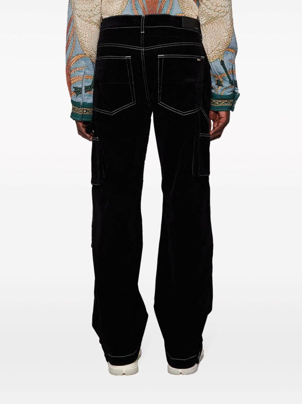 oc11z0325 Logo-Embroidered Carpenter Pant in Black