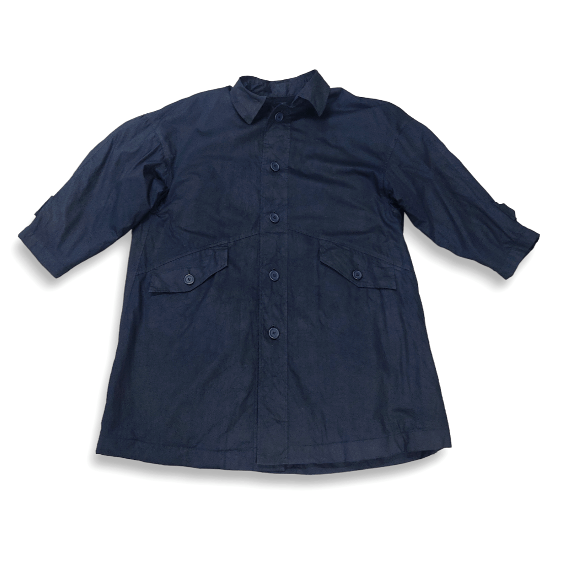 Issey Miyake Vintage 80s I.S ISSEY MIYAKE SPORT Oversized Trench Coat Size US L / EU 52-54 / 3 - 3 Thumbnail