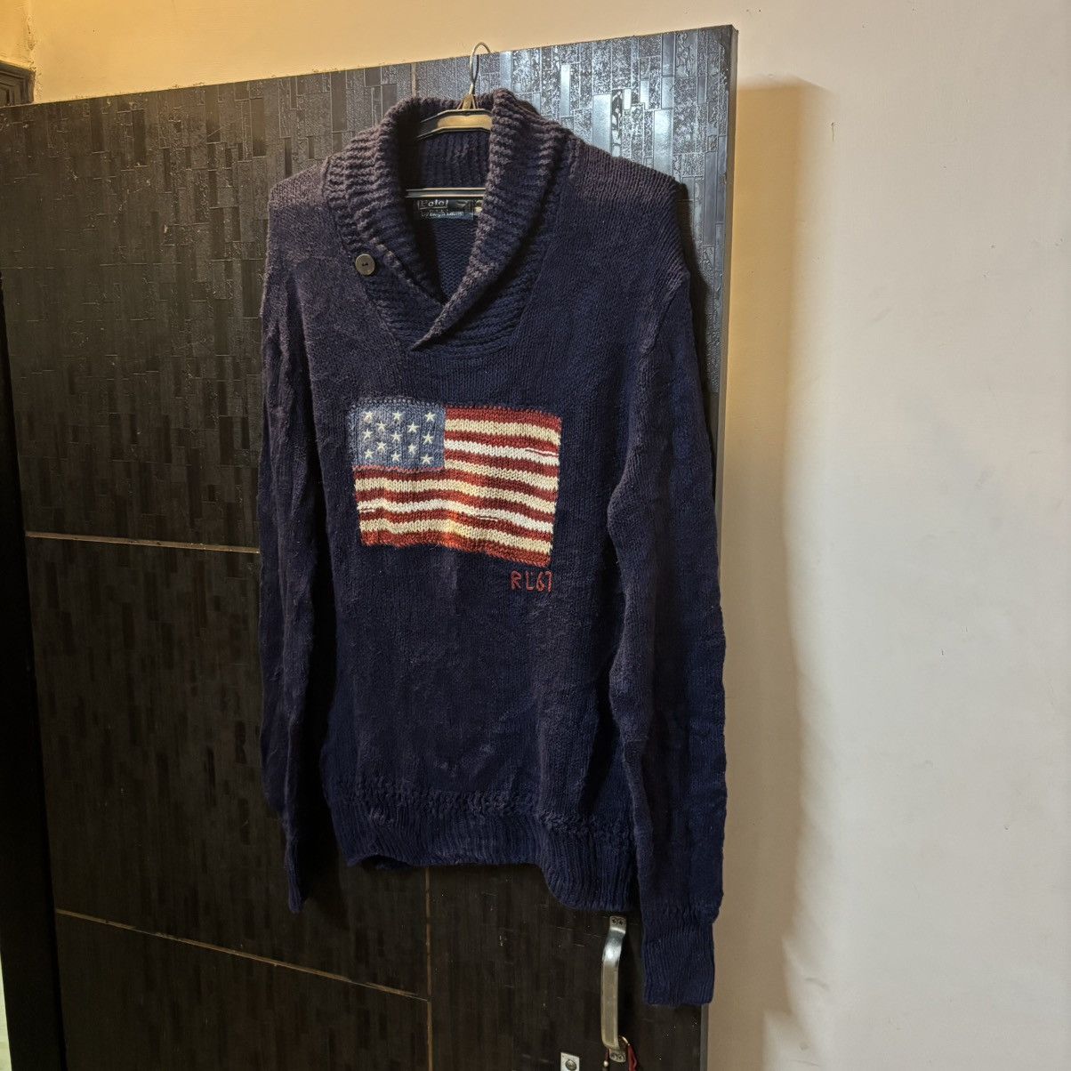 Polo Ralph Lauren Polo Ralph Lauren American Flag Sweater Size US L / EU 52-54 / 3 - 1 Thumbnail