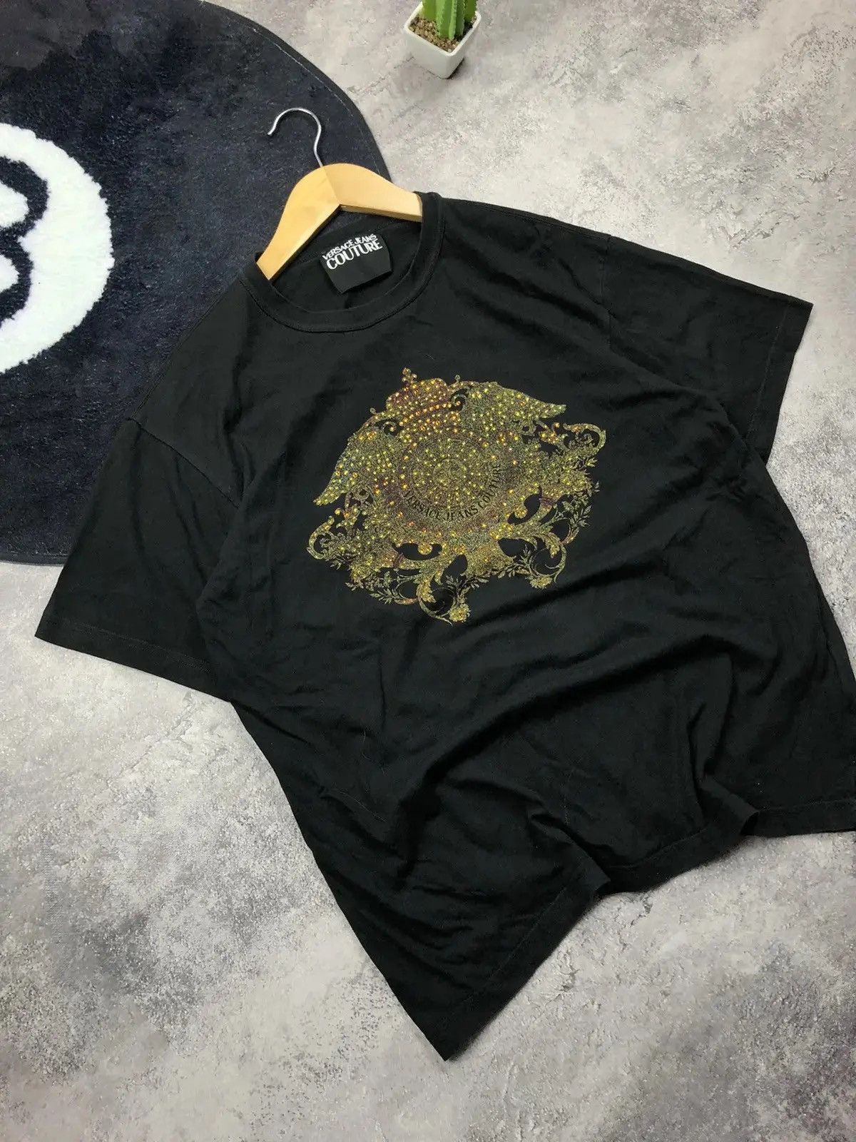Versace VERSACE Jeans Couture Luxury Big Logo Tshirt Streetwear Y2k Size US M / EU 48-50 / 2 - 3 Thumbnail