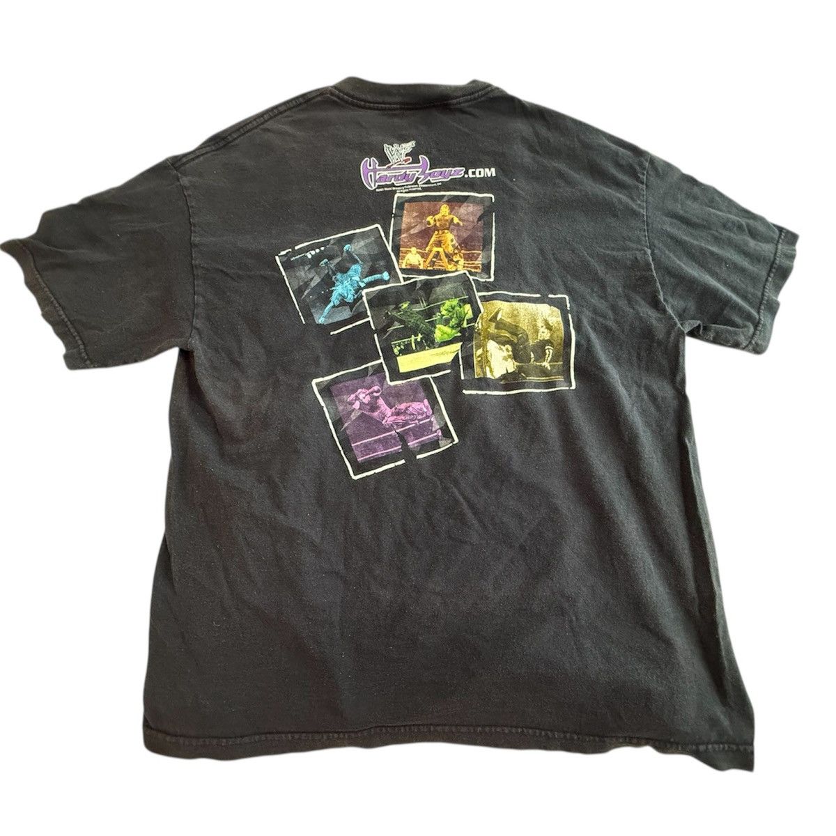 Vintage Vintage 2000s WWF Hardy Boyz T Shirt Lita Size US XL / EU 56 / 4 - 2 Thumbnail